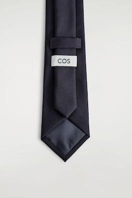 WOOL TIE — NAVY 1