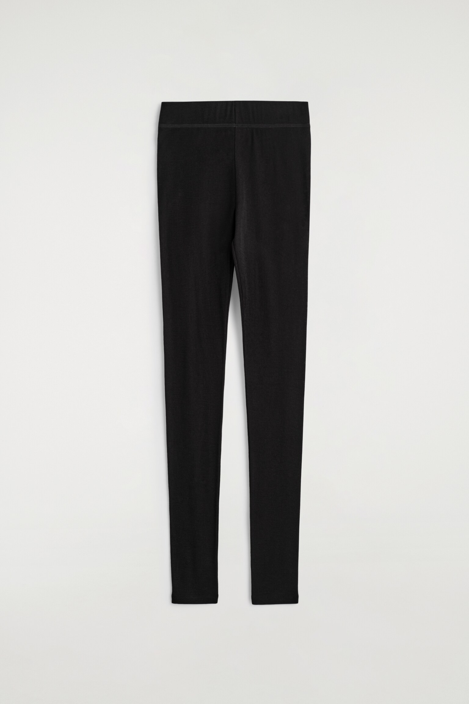 LEGGINGS DE LANA MERINO - NEGRO/BEIGE/CUADROS - 2