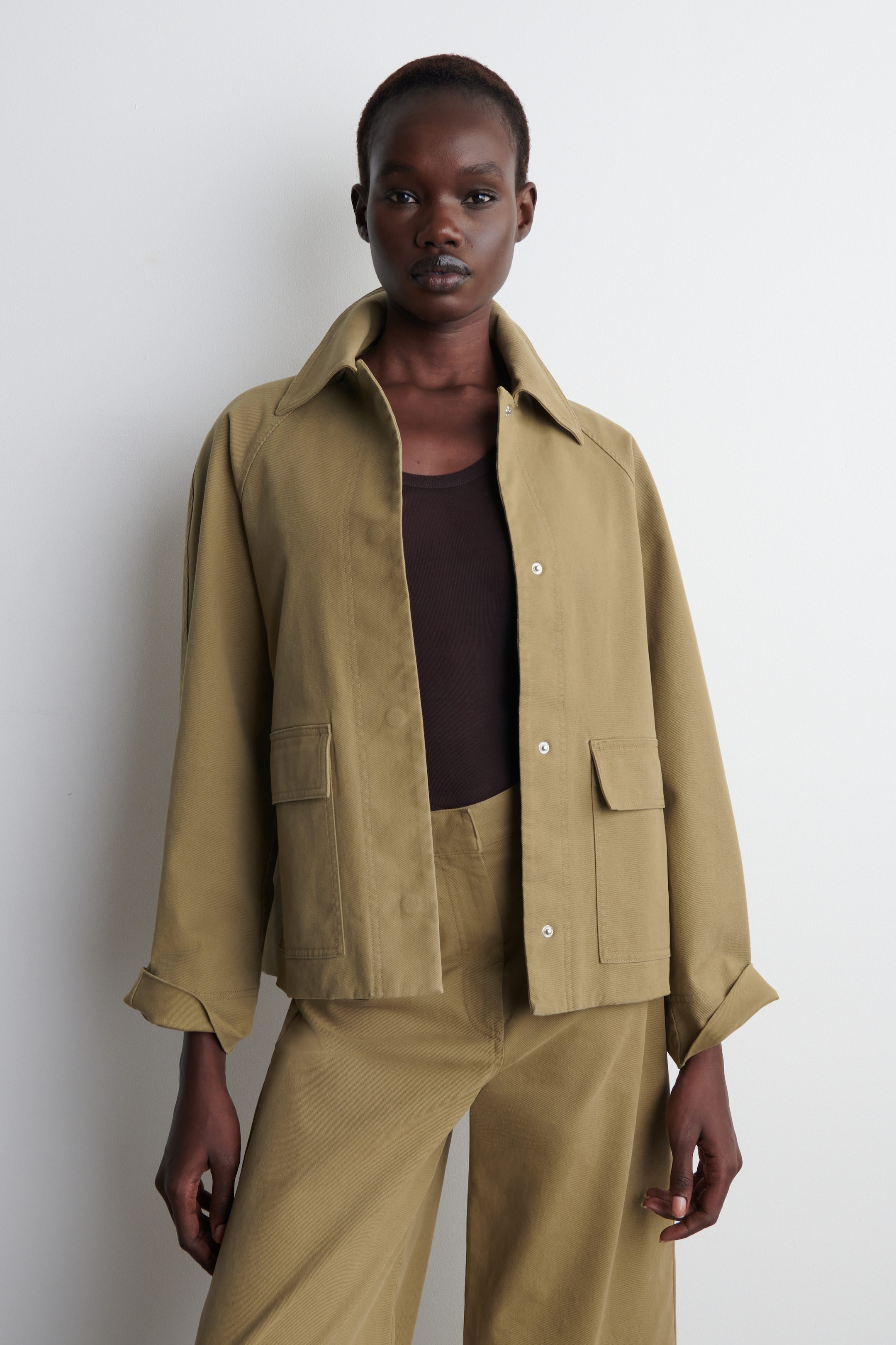 COTTON UTILITY JACKET