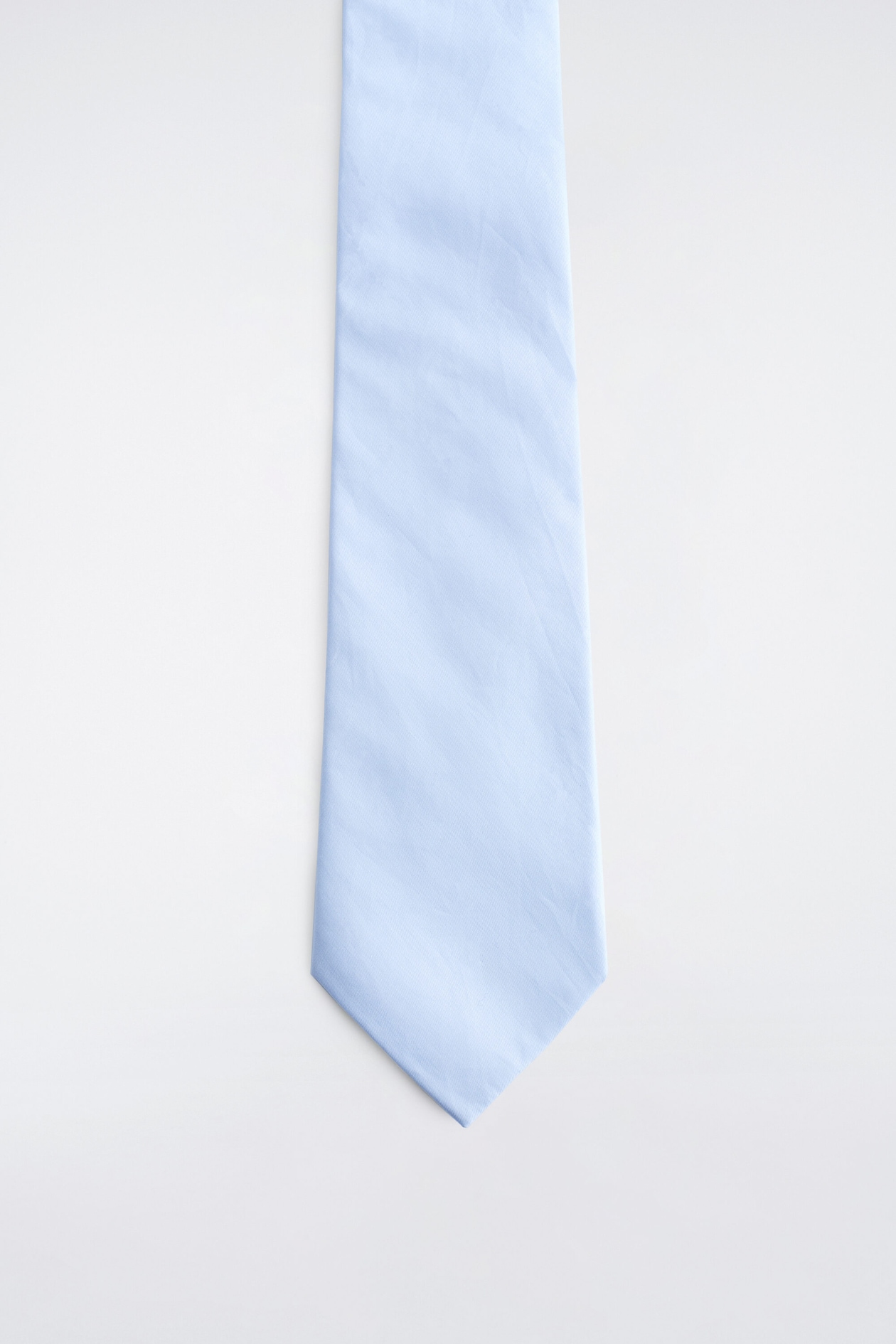 COTTON TIE — BLUE