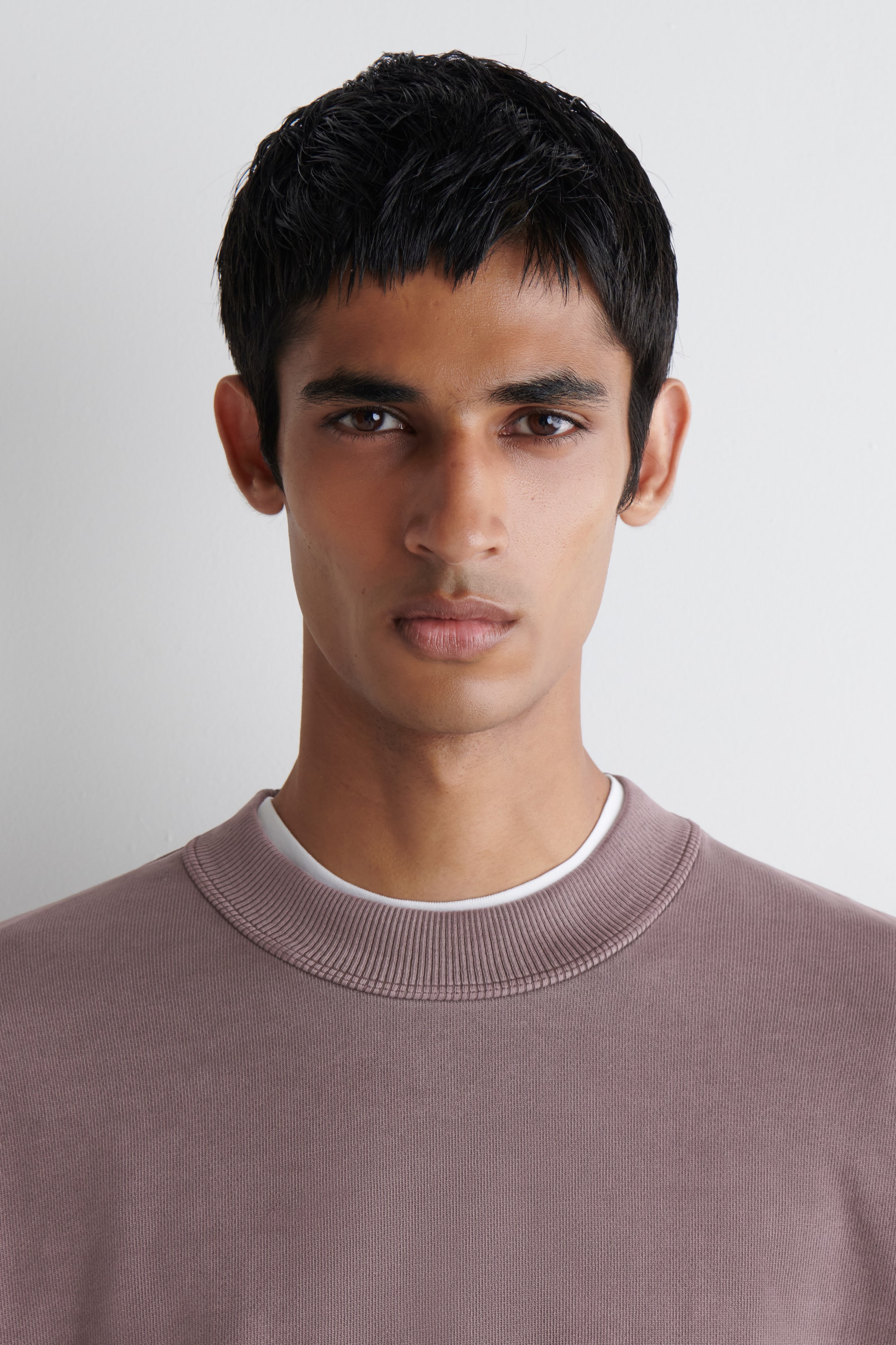 Visualizza immagine più grande: FELPA IN COTONE LAVATO DAL TAGLIO RILASSATO - BORDEAUX LAVATO - UOMO | H&M IT 3