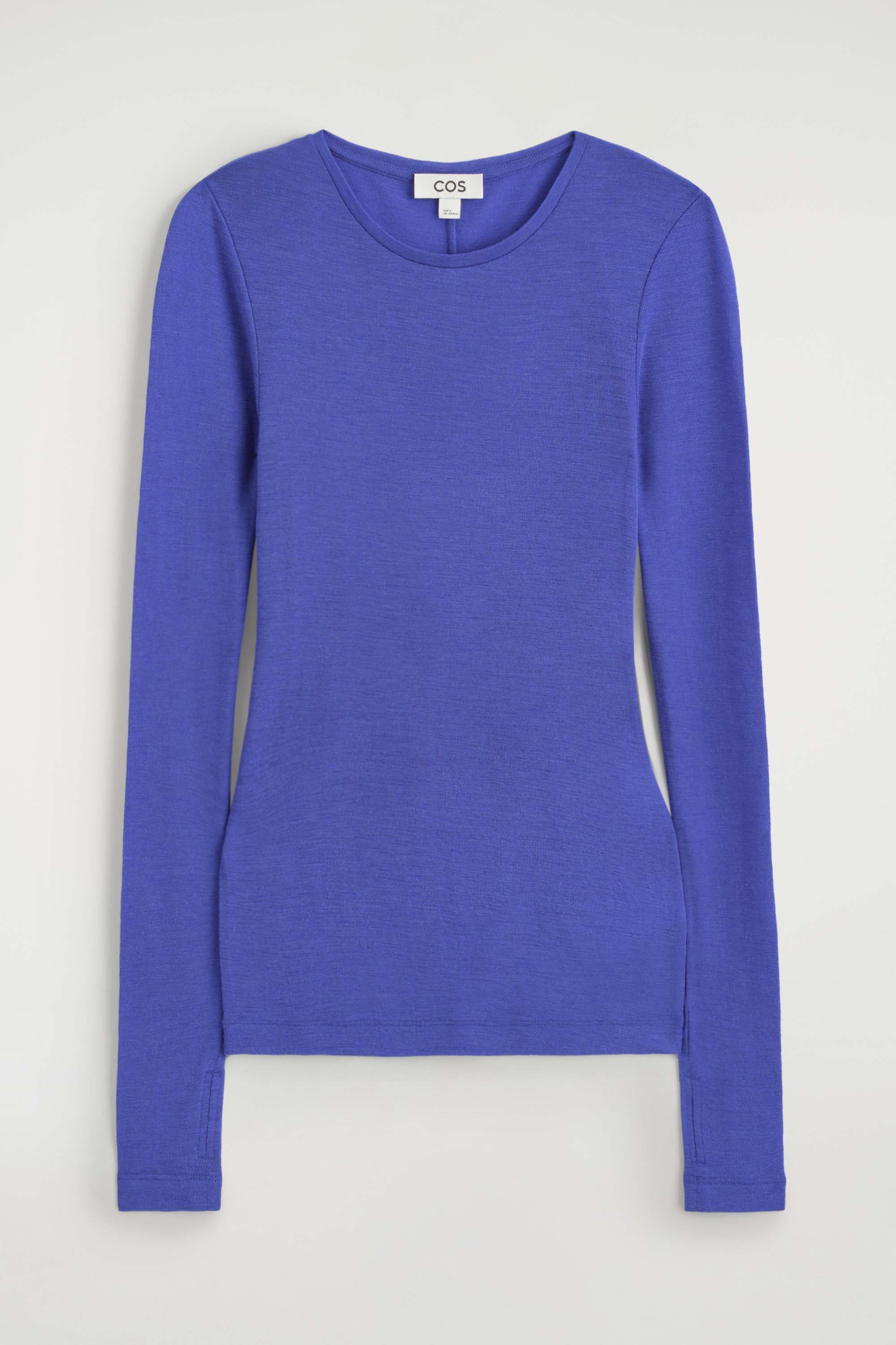 SLIM MERINO WOOL TOP thumbnail 7