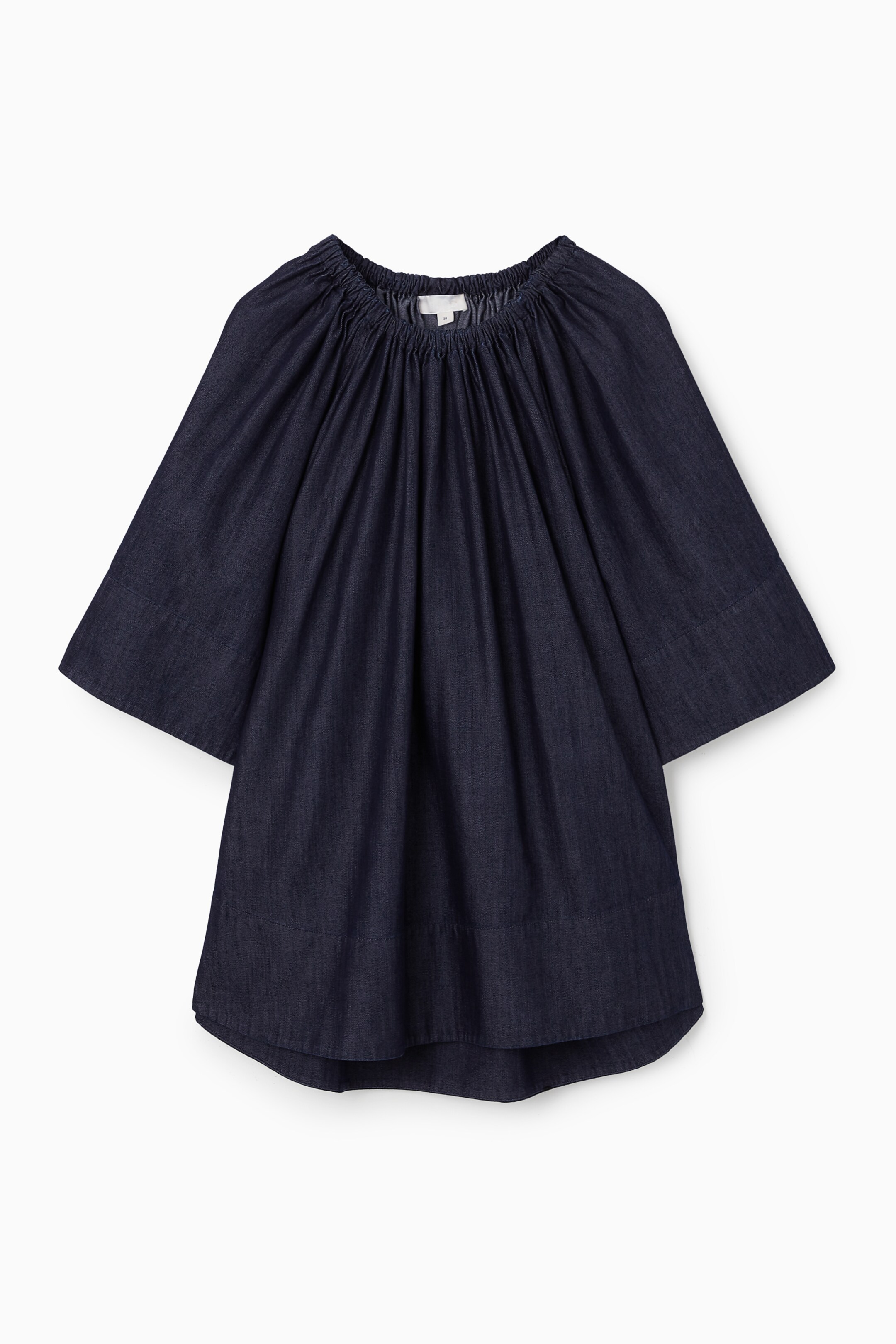 Ingrandisci l'immagine: OVERSIZED DENIM OFF-THE-SHOULDER BLOUSE - INDIGO BLUE - DONNA | H&M CH 1
