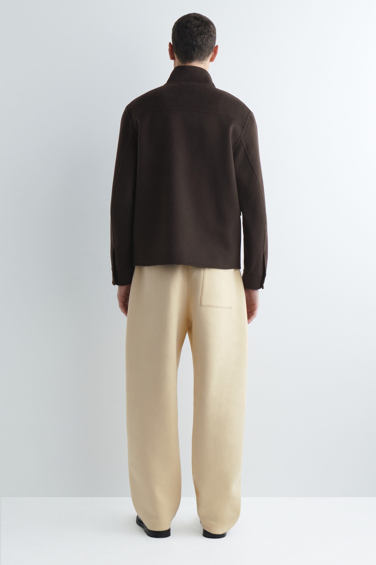 SCUBA RELAXED-FIT BARREL-LEG JOGGERS — YELLOW