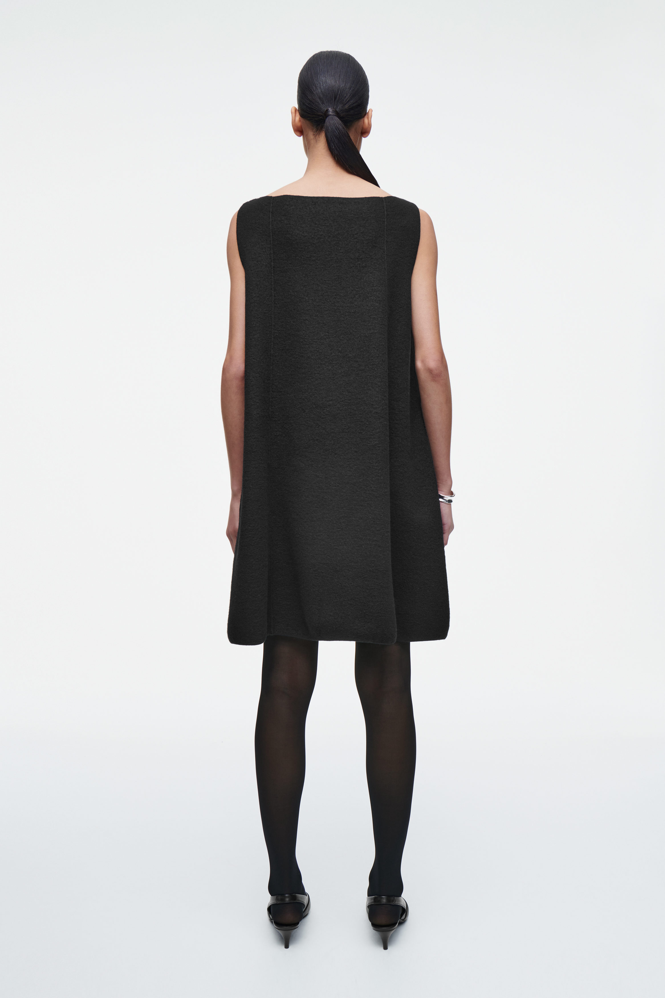ワンピース A FERRETTI Woman Dress Black 04345123 555 Zapaka Women One Shoulder Black Mother of the Bride Dress