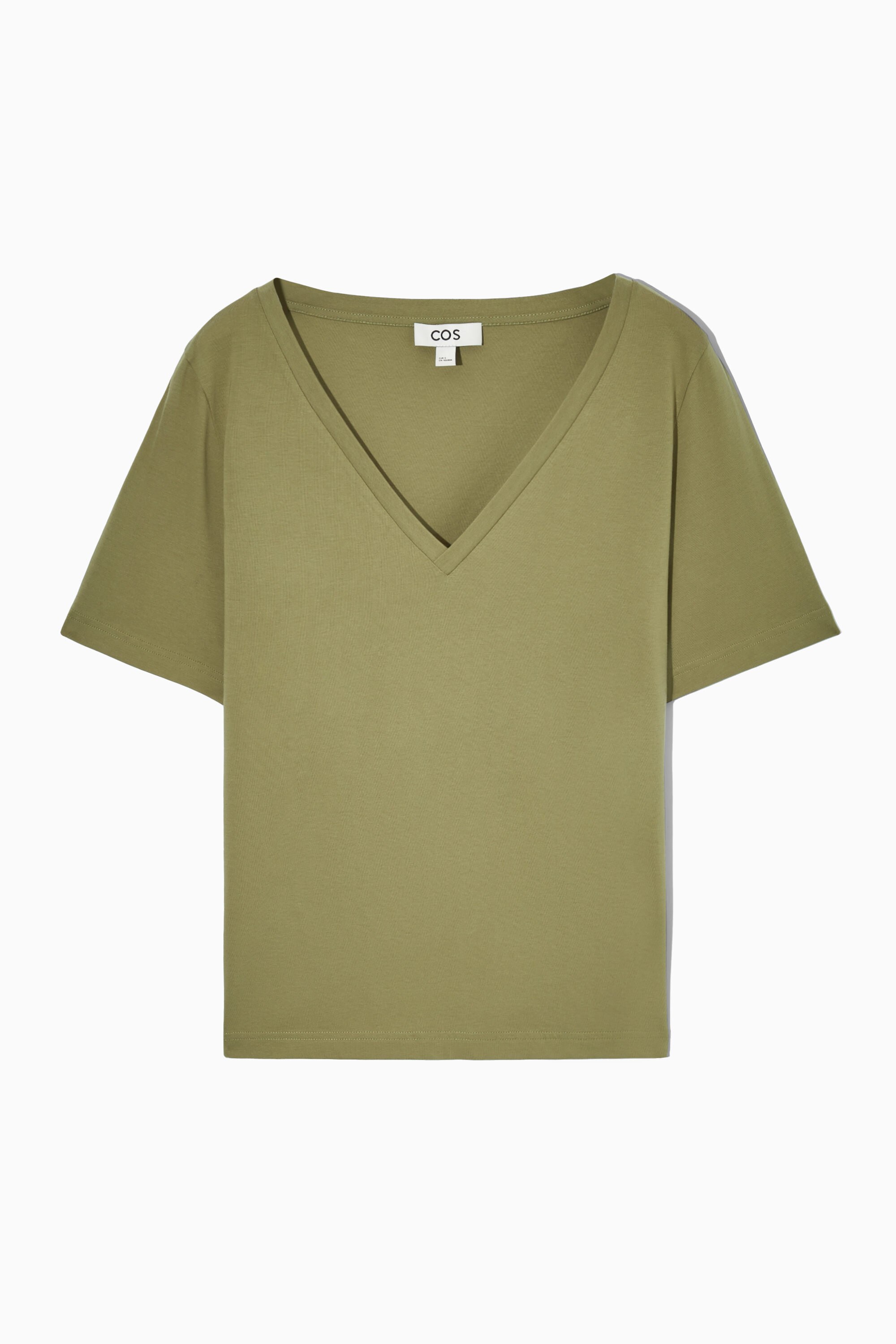 ☆KHAKIPOINT☆ Basic Uneck Tshirt ivory 4 Pack Zenana Women's Basic V-Neck T-Shirts - Ash Gray/Taupe