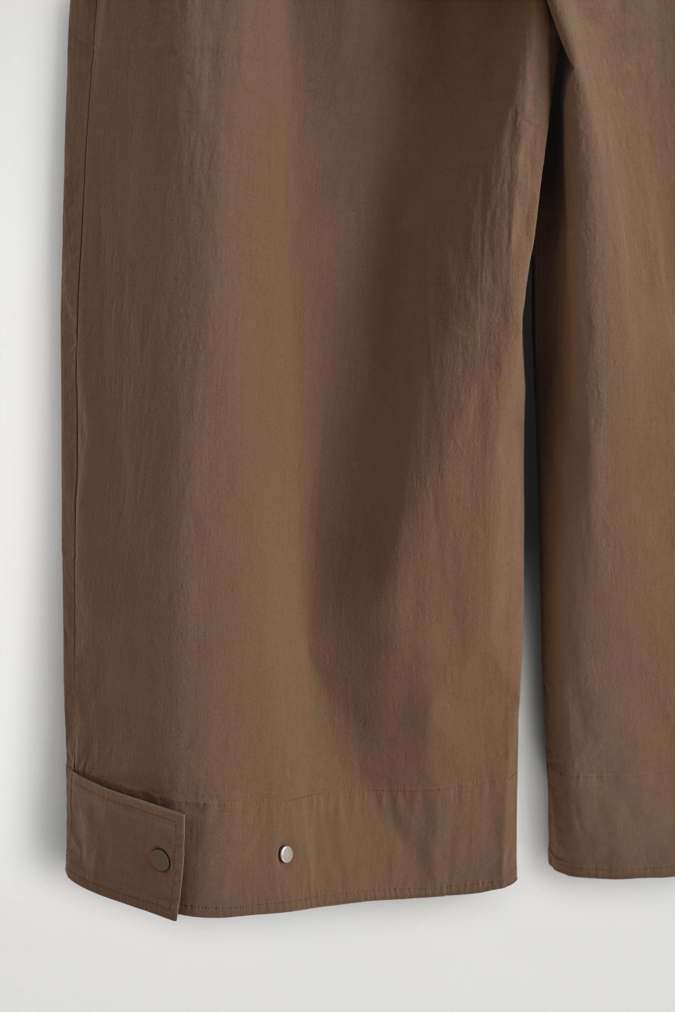 Zobrazit větší obrázek: BAVLNĚNÉ KALHOTY S ROVNÝMI NOHAVICEMI - Hnědá - ŽENY | H&M CZ 8