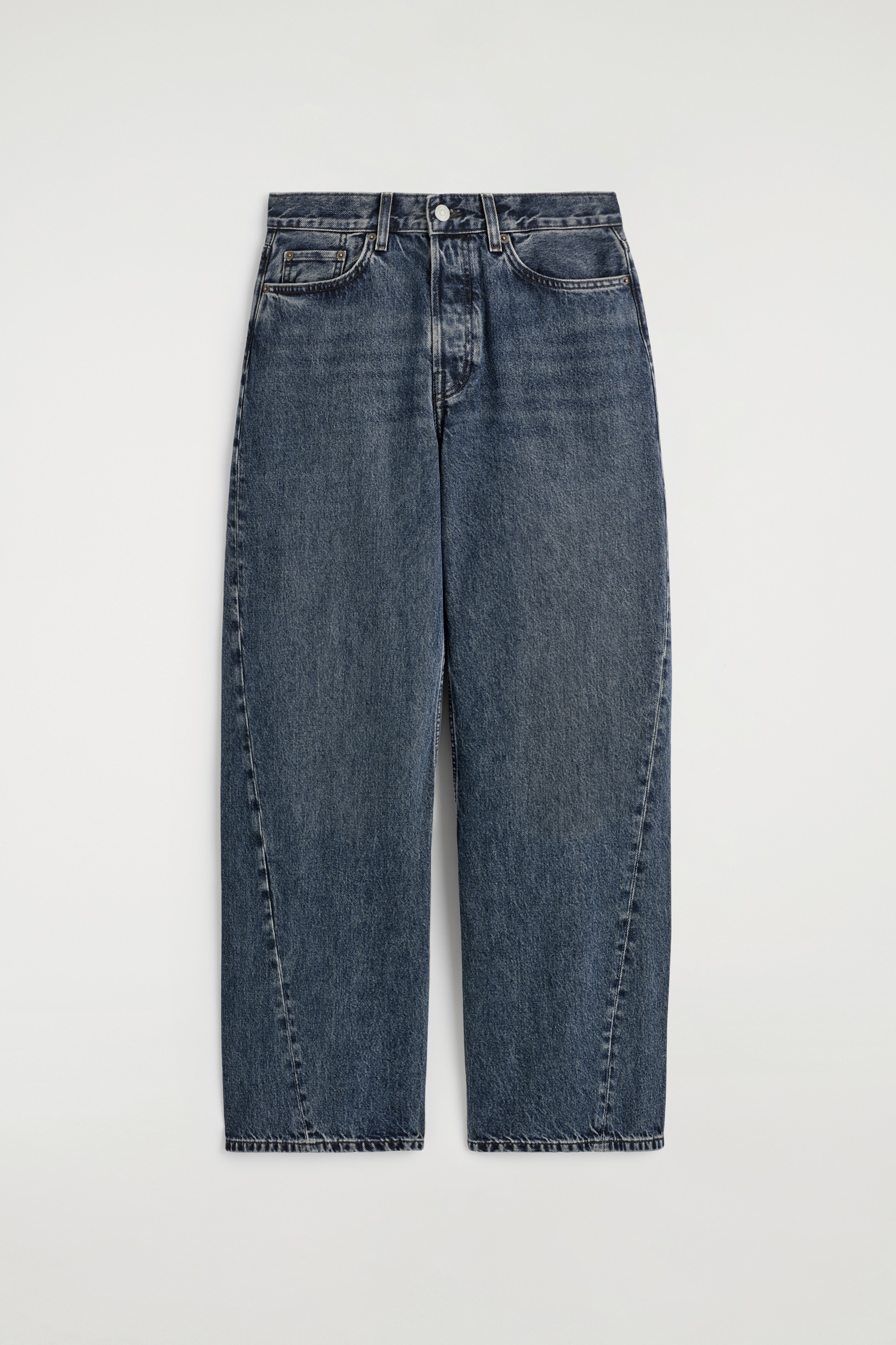 FACADE RECHTE JEANS - DUSTY BLAUW