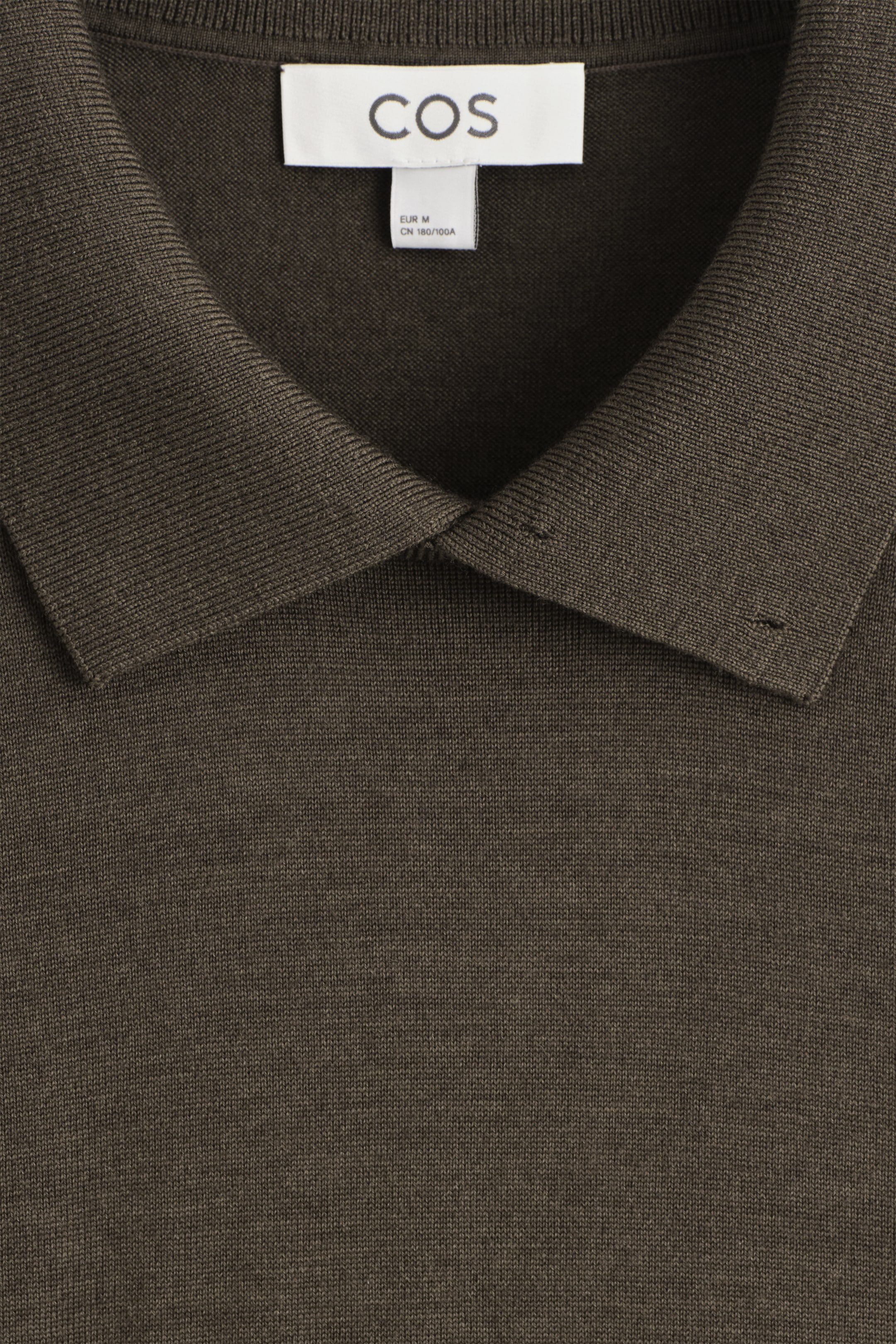 Visualizza immagine più grande: MAGLIONE IN LANA MERINO CON COLLETTO - MARRONE - UOMO | H&M IT 8