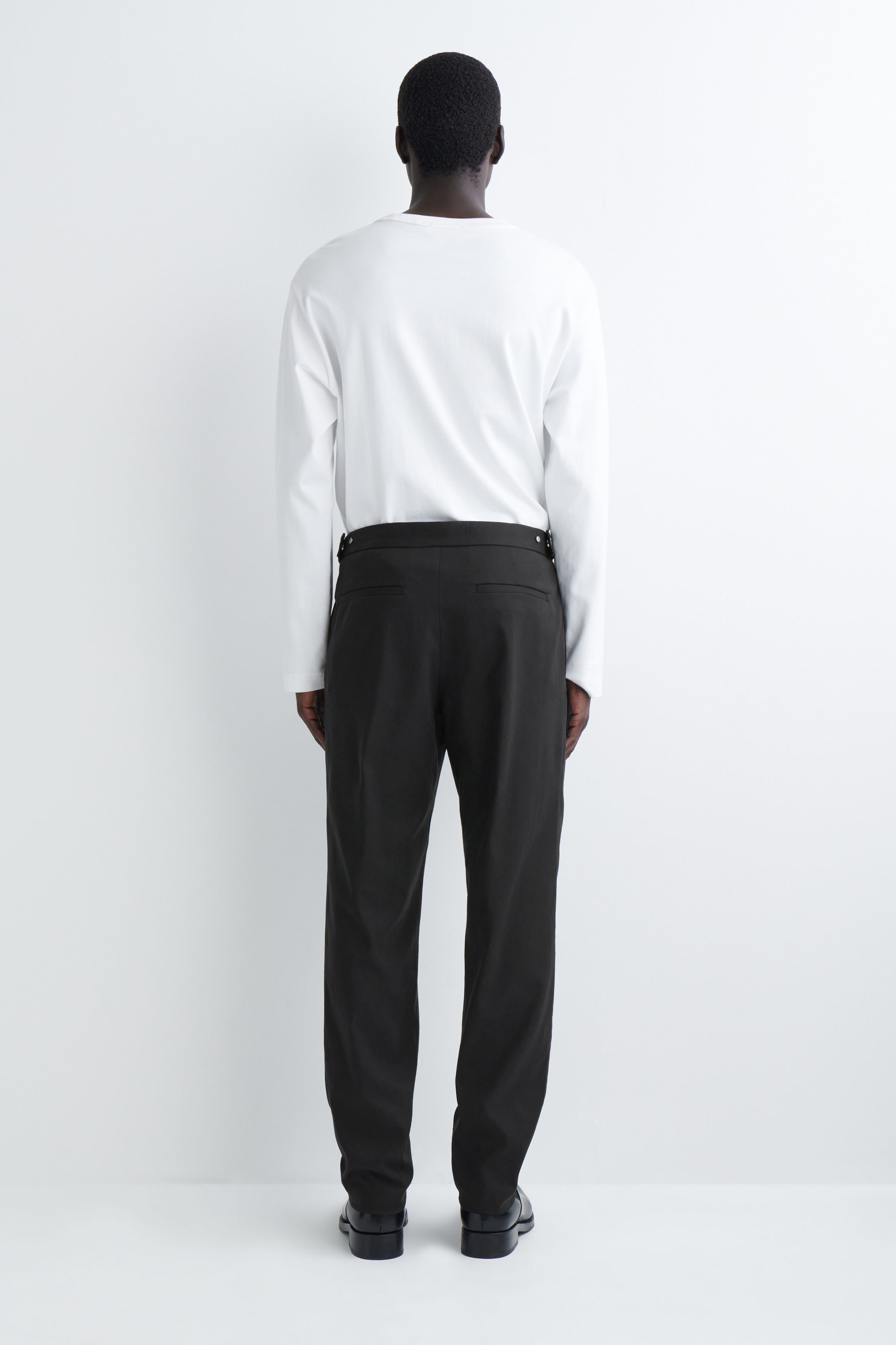 PANTALONI SLIM IN COTONE