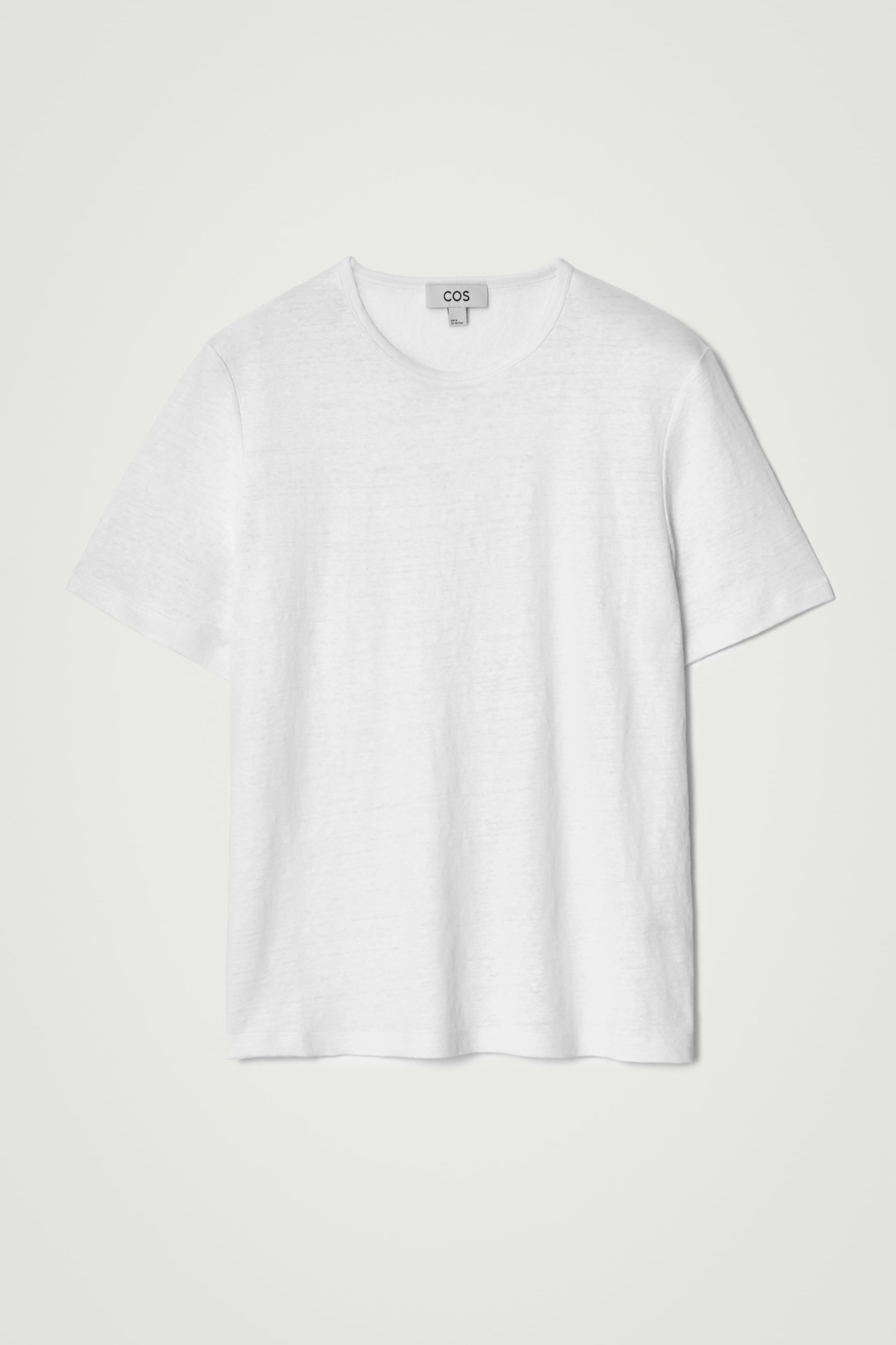 Visa större bild: T-SHIRT I LINNE - VIT - HERR | H&M SE 6