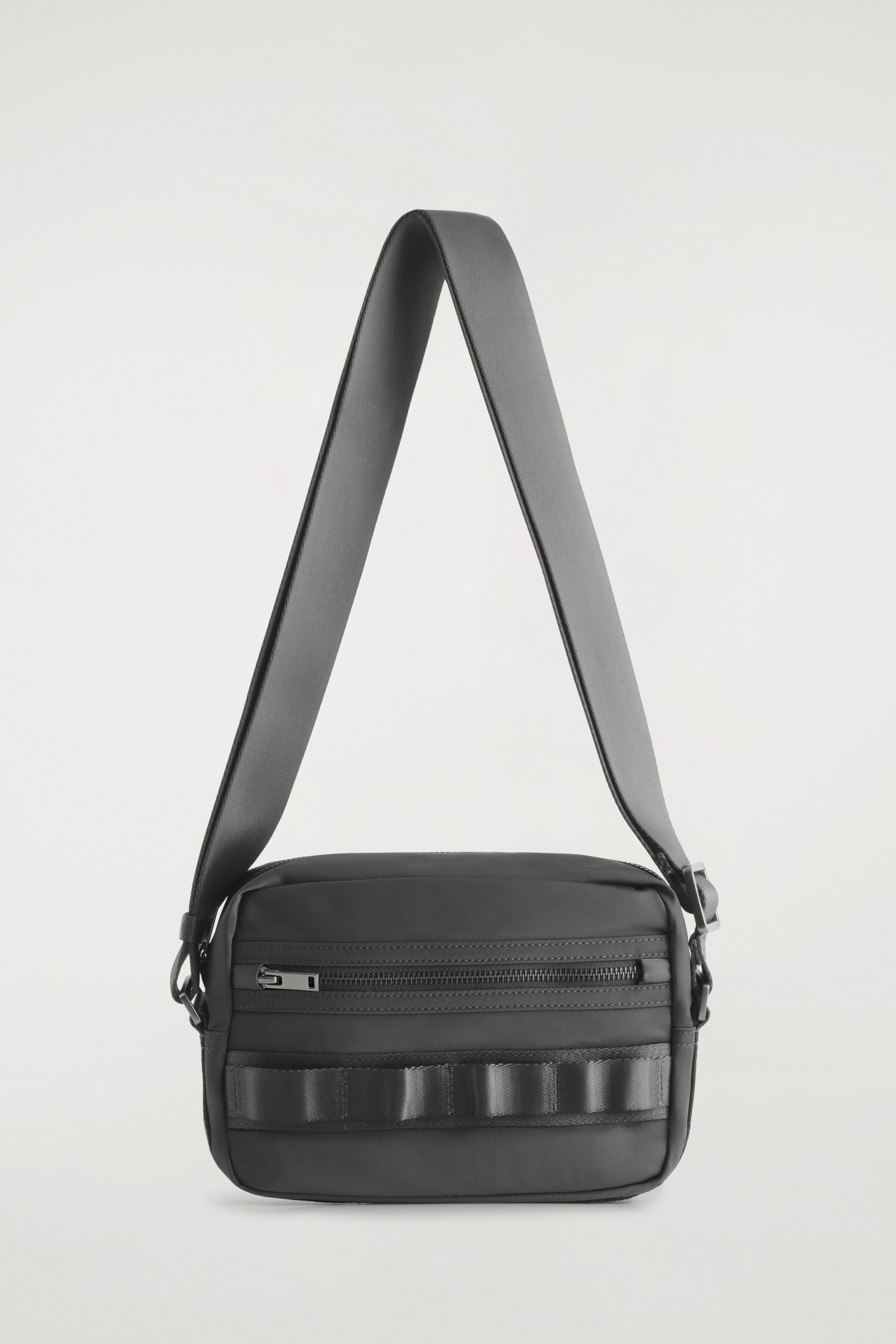 TRANSIT CROSSBODY BAG - NYLON - СИВО/ТЪМНОСИН/КАКИ