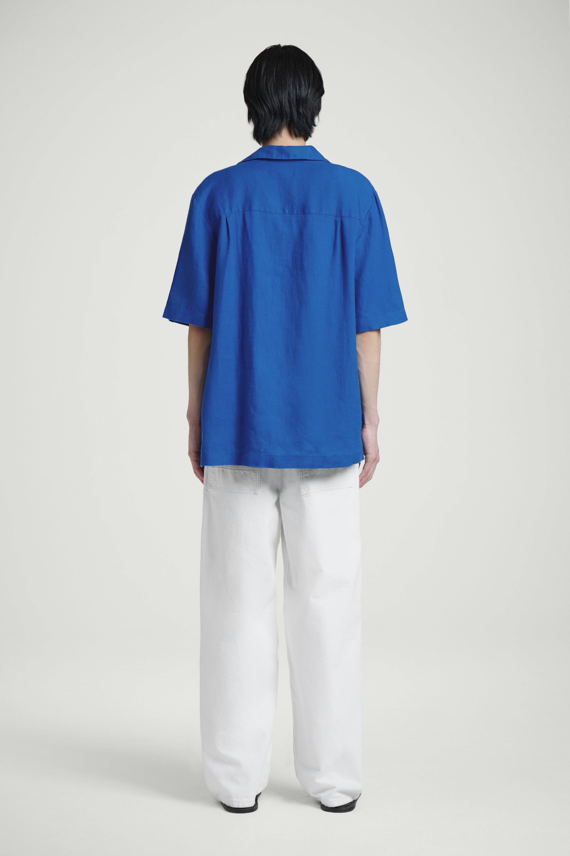 Visualizza immagine più grande: CAMICIA CON COLLETTO APERTO - COBALTO - UOMO | H&M IT 4