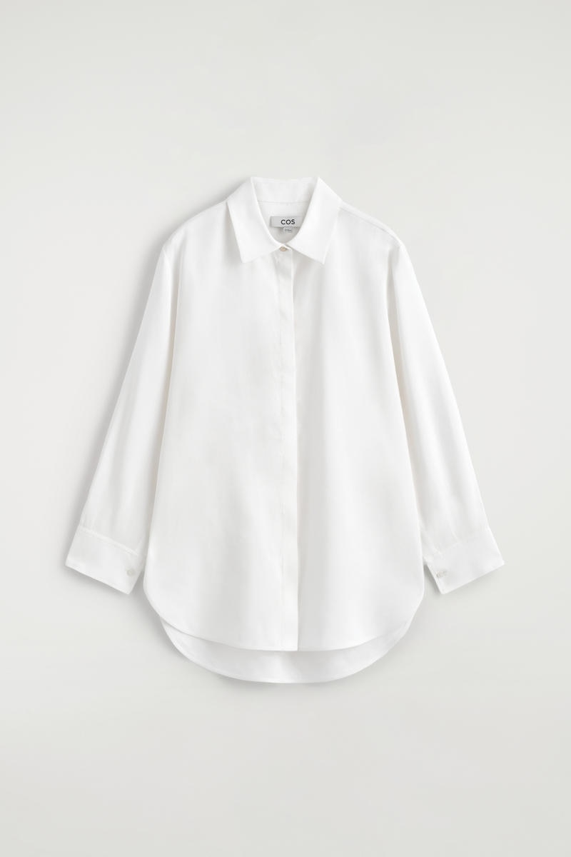 Longline Linen Shirt