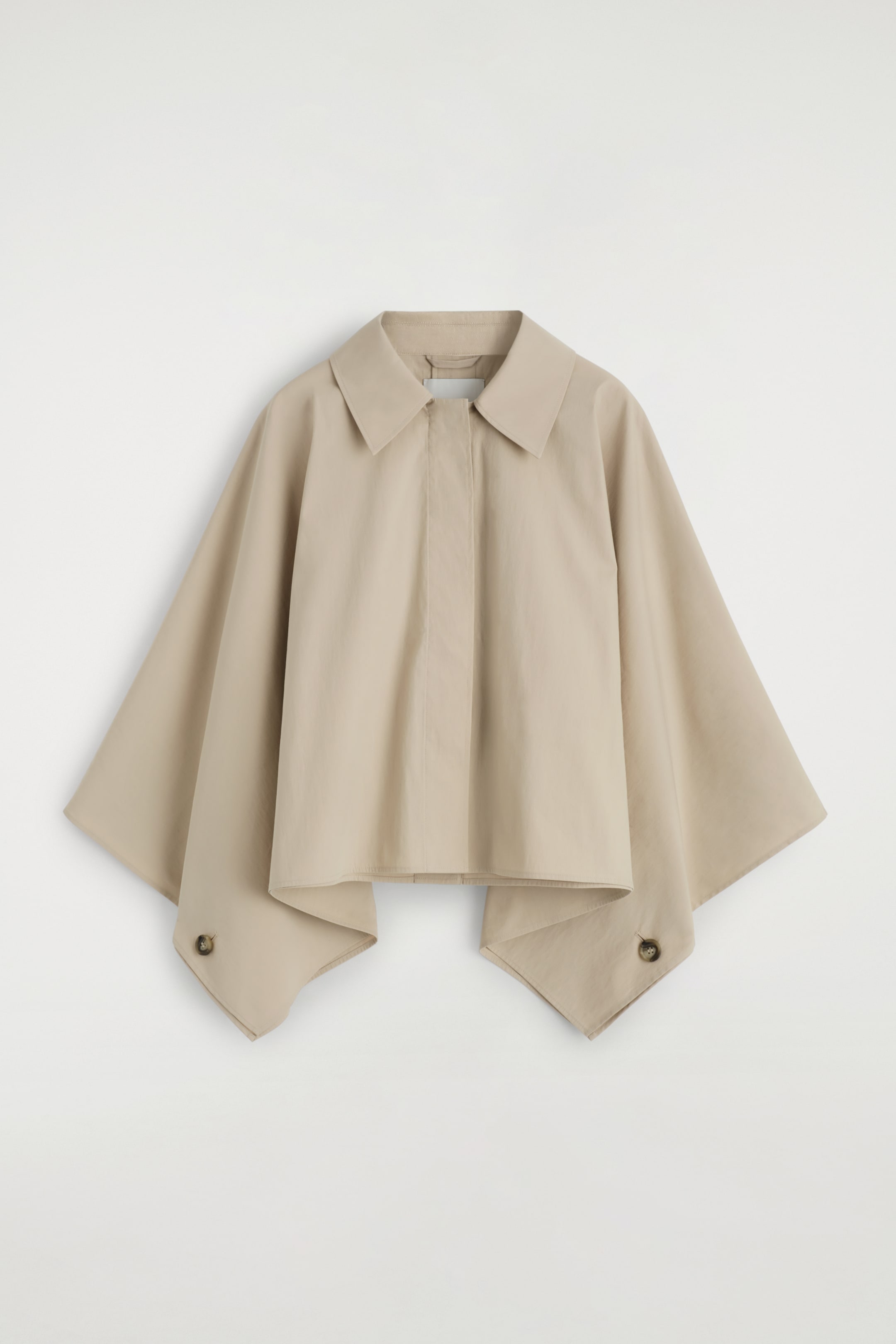 Größeres Bild anzeigen: KURZES CAPE IM TRENCHCOAT-STIL - HELLES BEIGE - Ladies | H&M AT 7