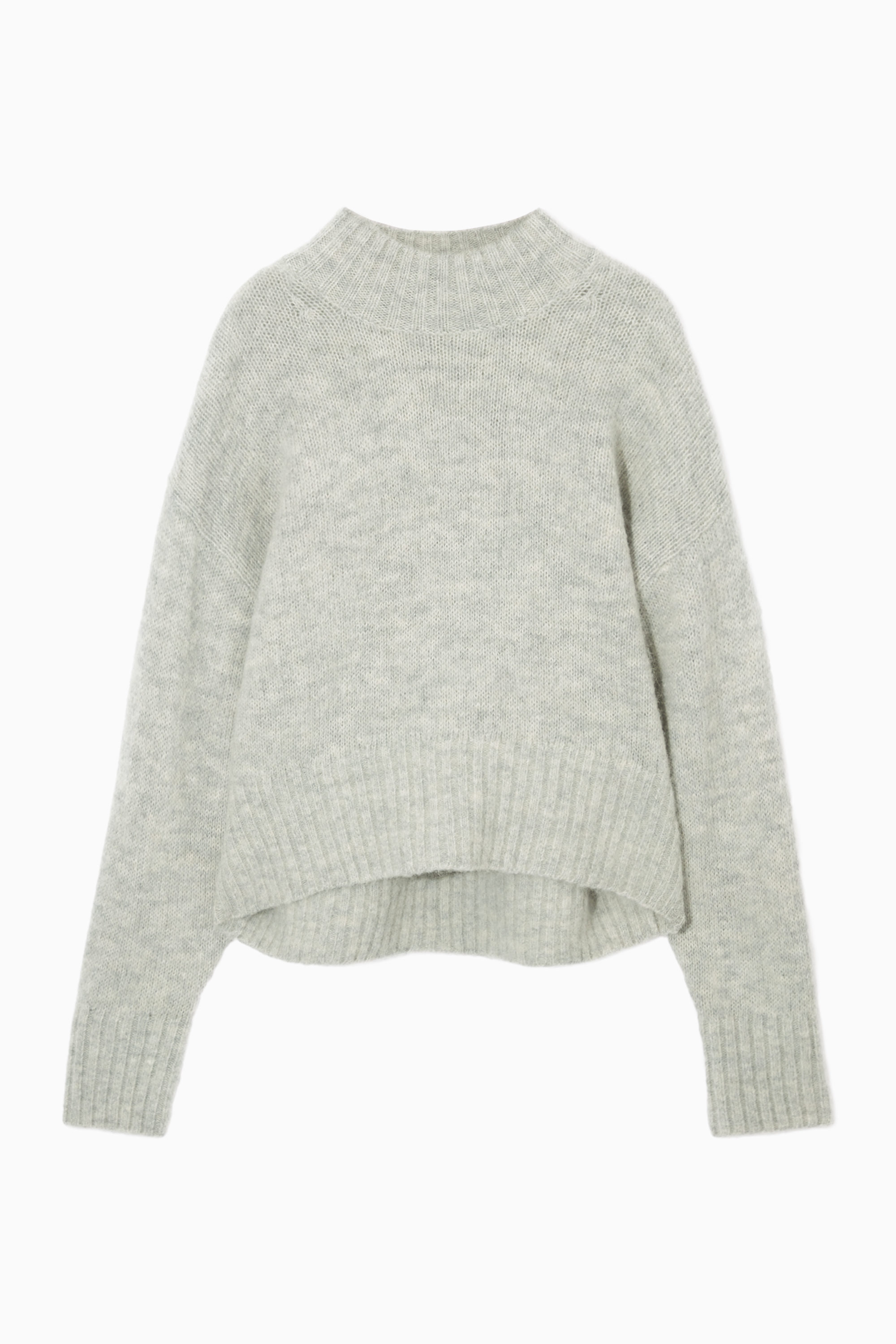 BOXY ALPACA-BLEND JUMPER - GREY | COS