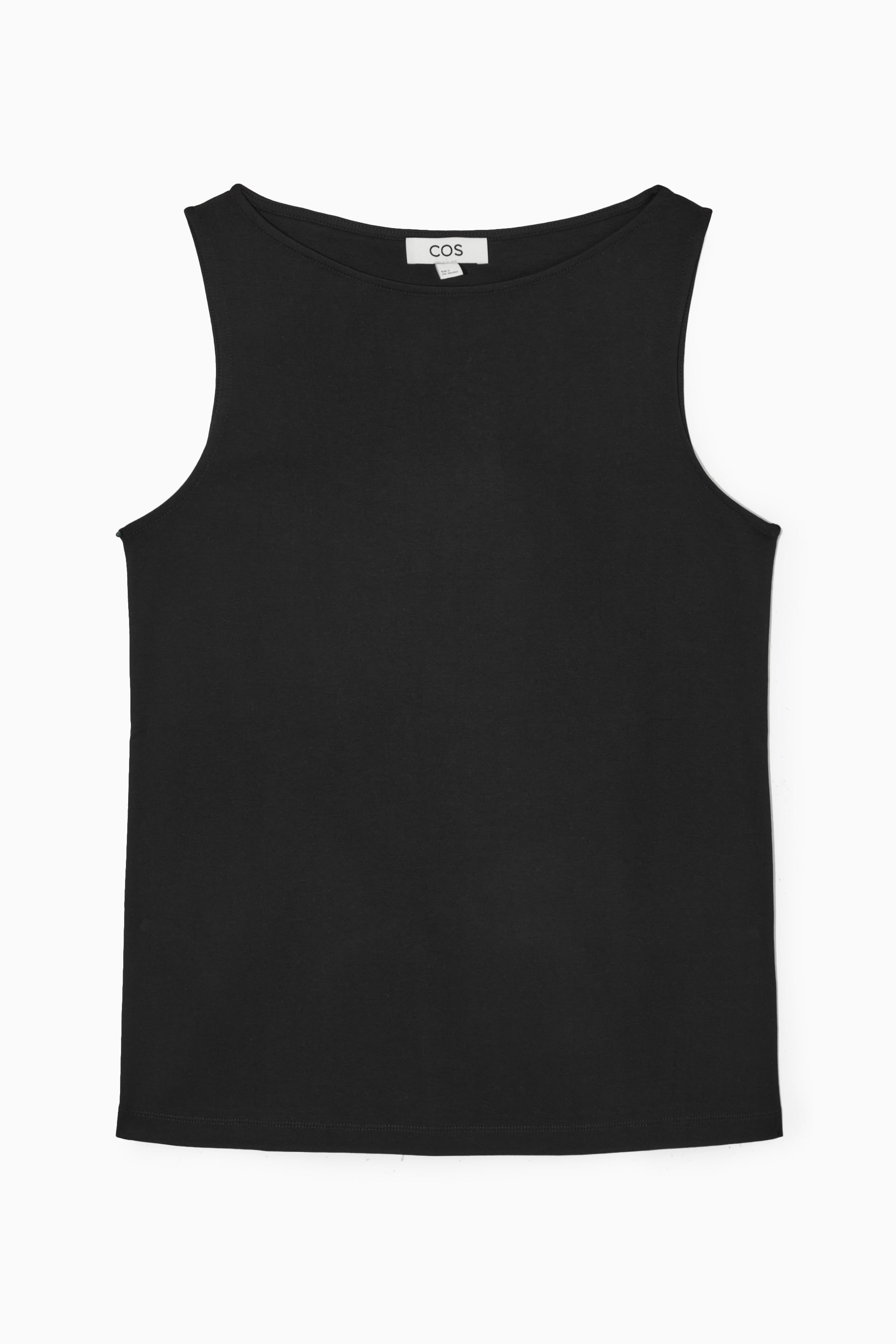 トップス draw boatneck tanktop Eachyes Womens Boat Neck Seamless Tank Tops Sleeveless