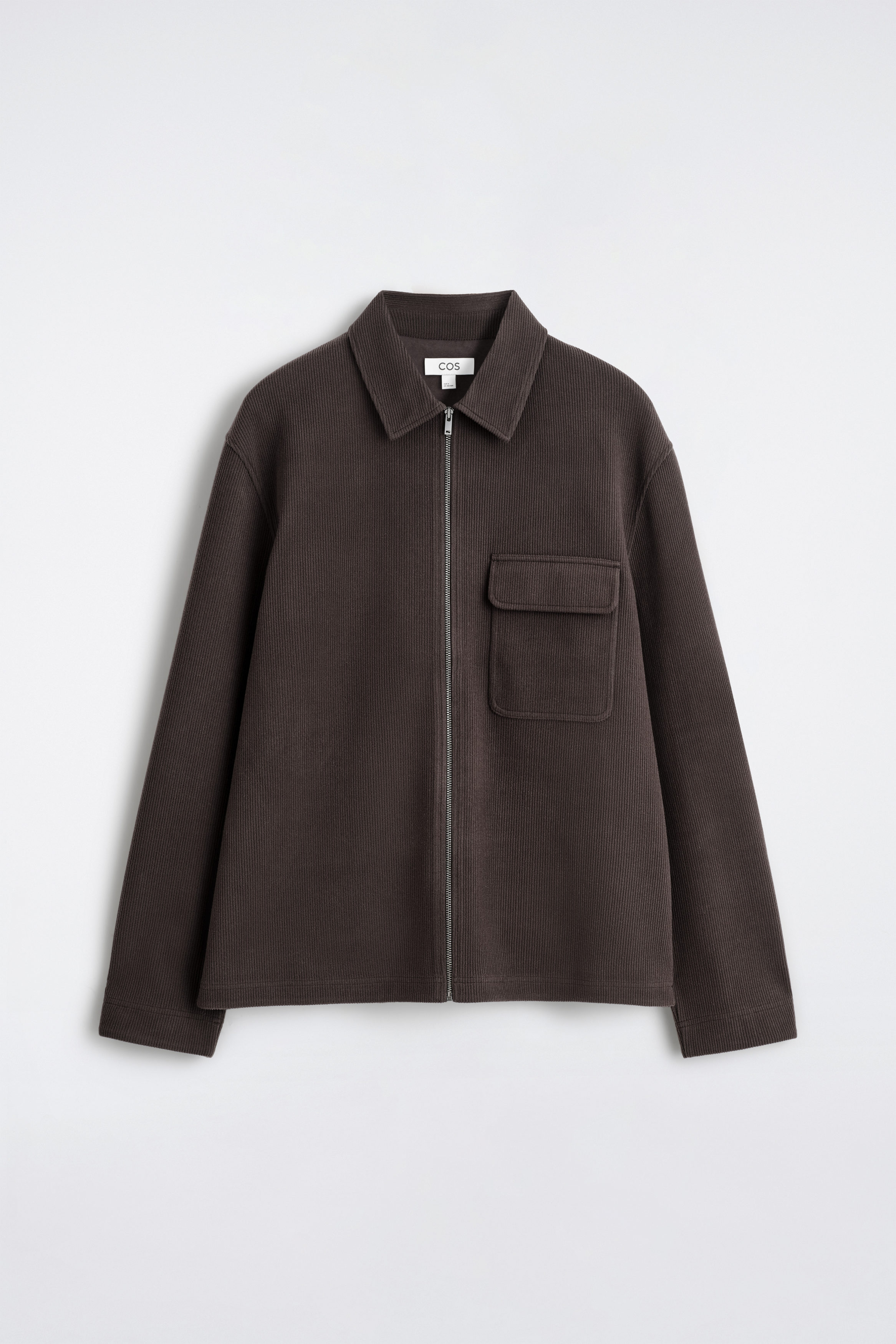 FELTED WOOL JACKET - DARK GREEN | COS
