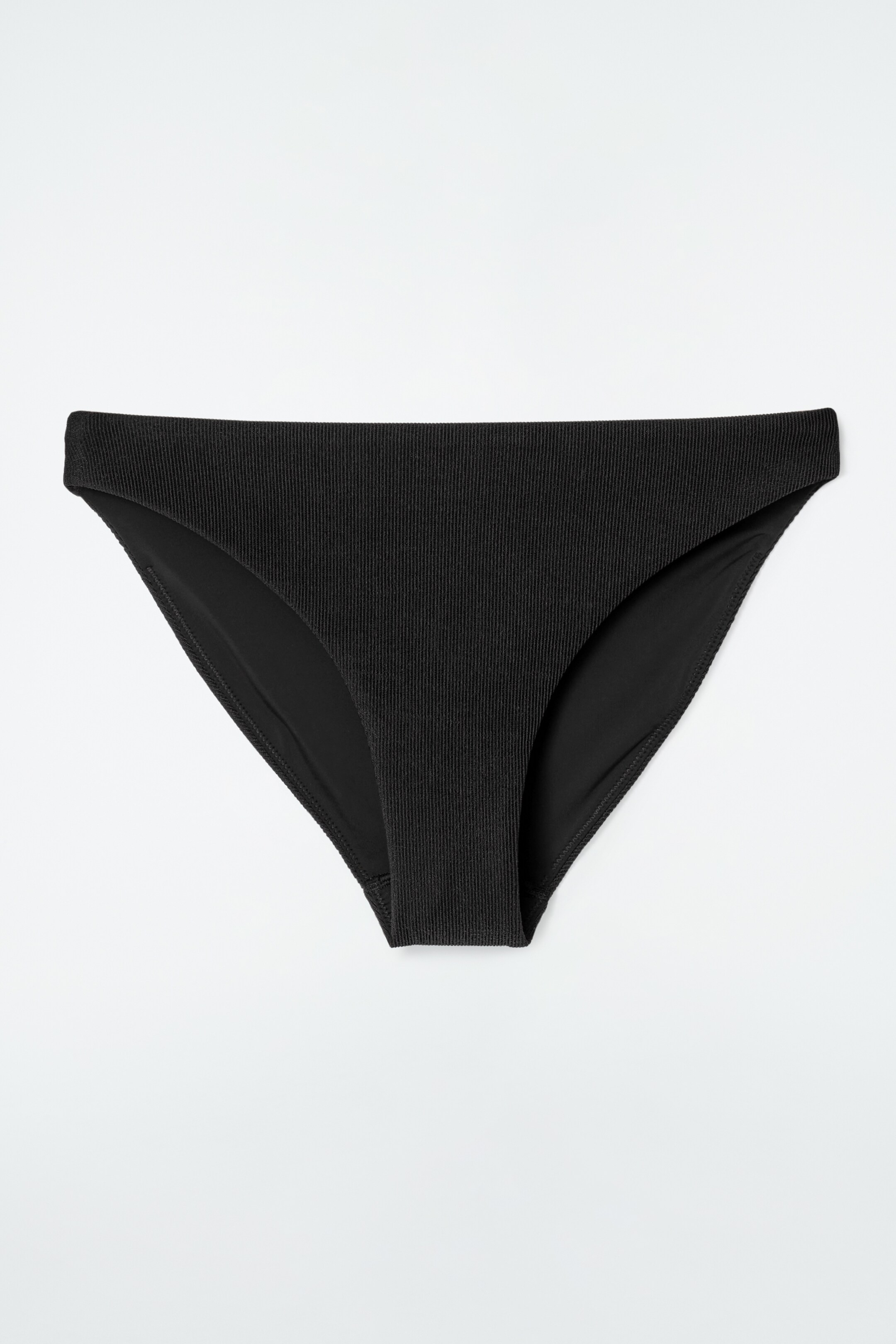 Agrandir l'image: BAS DE BIKINI CÔTELÉ - NOIR - FEMME | H&M BE 3