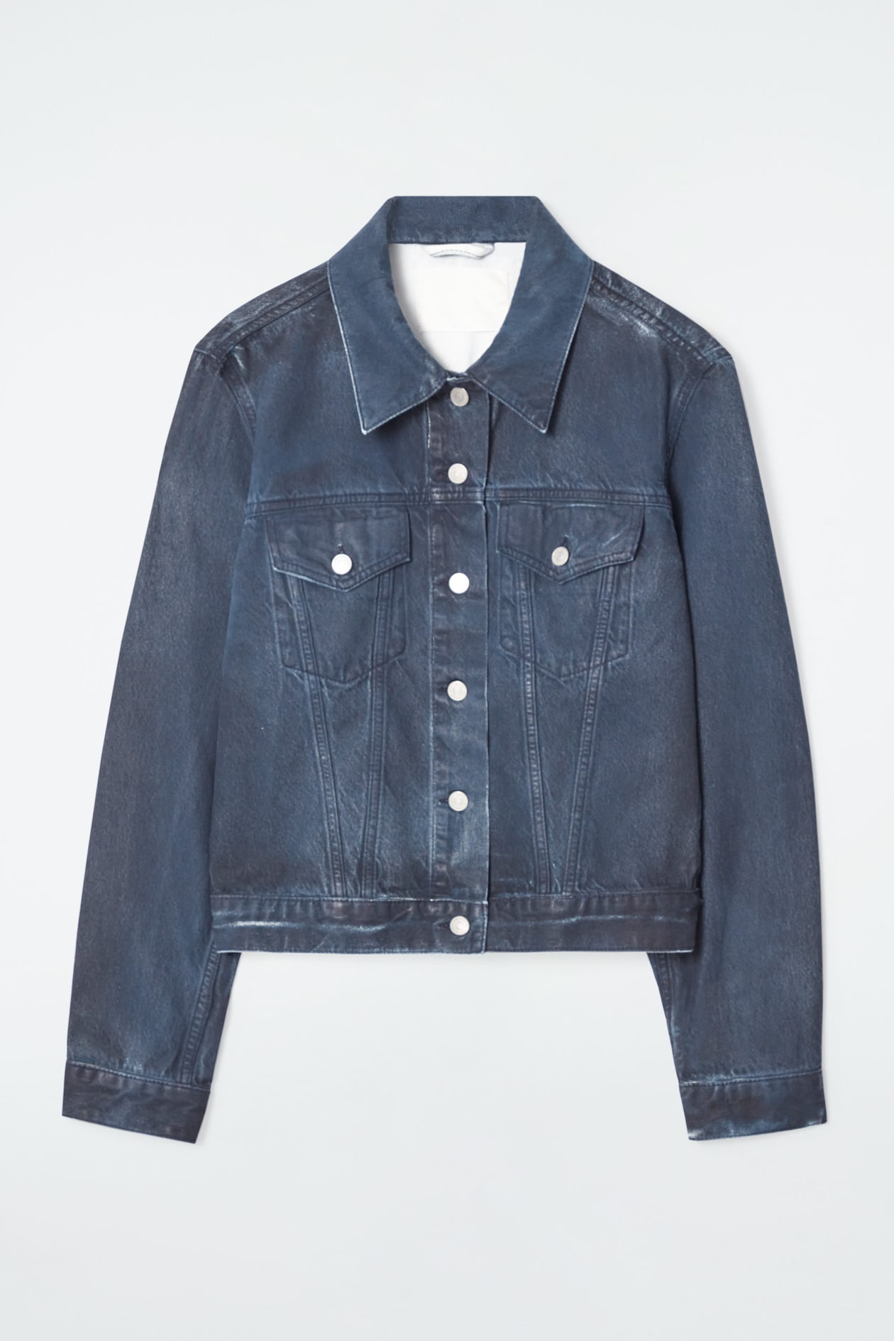 SPRAYED-DENIM JACKET