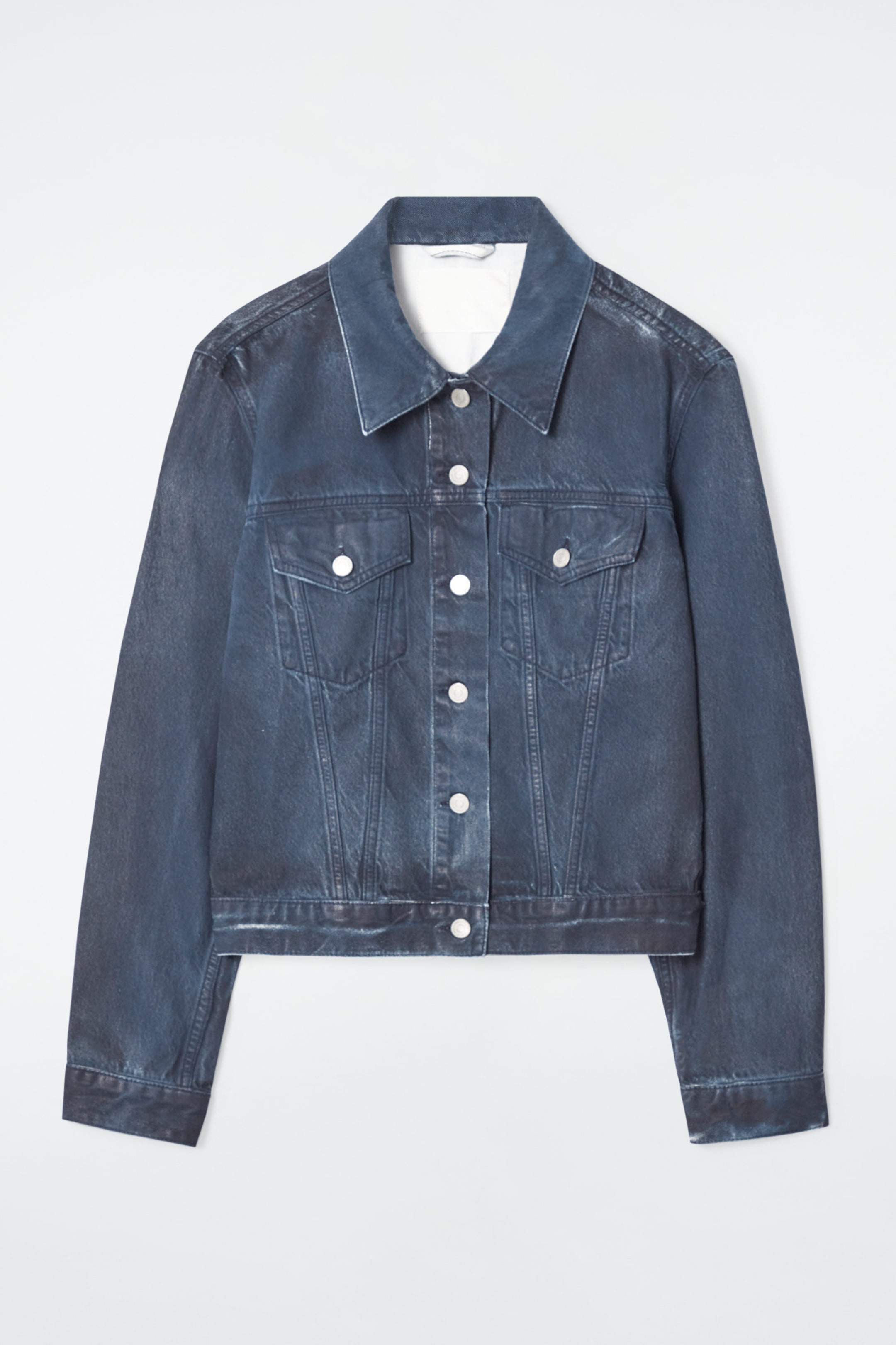 SPRAYED-DENIM JACKET