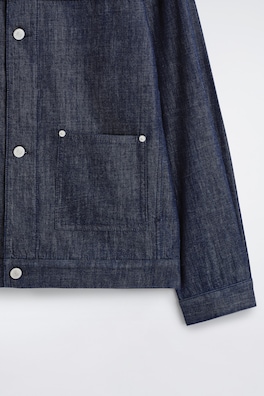 DENIM SHIRT JACKET — INDIGO 6