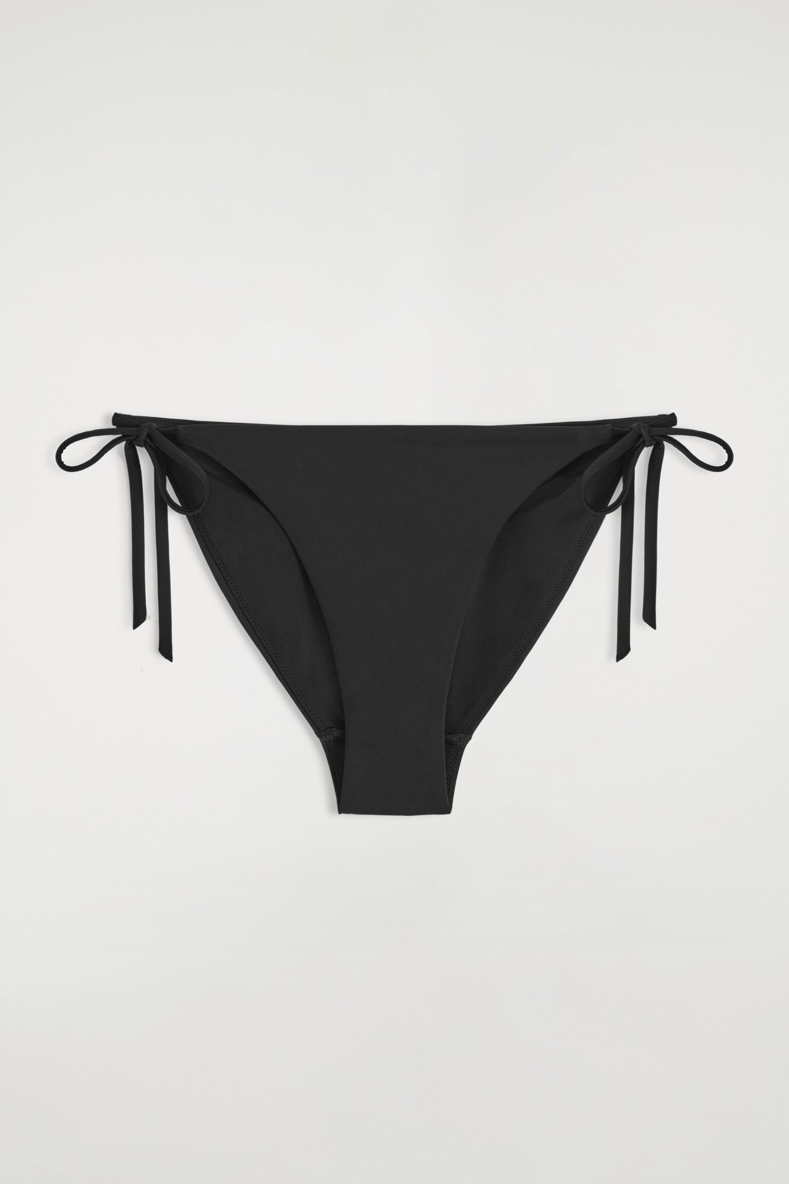 BAS DE BIKINI À NOUER - NOIR/MARRON / MARINE / RAYURES/BLANC - 2
