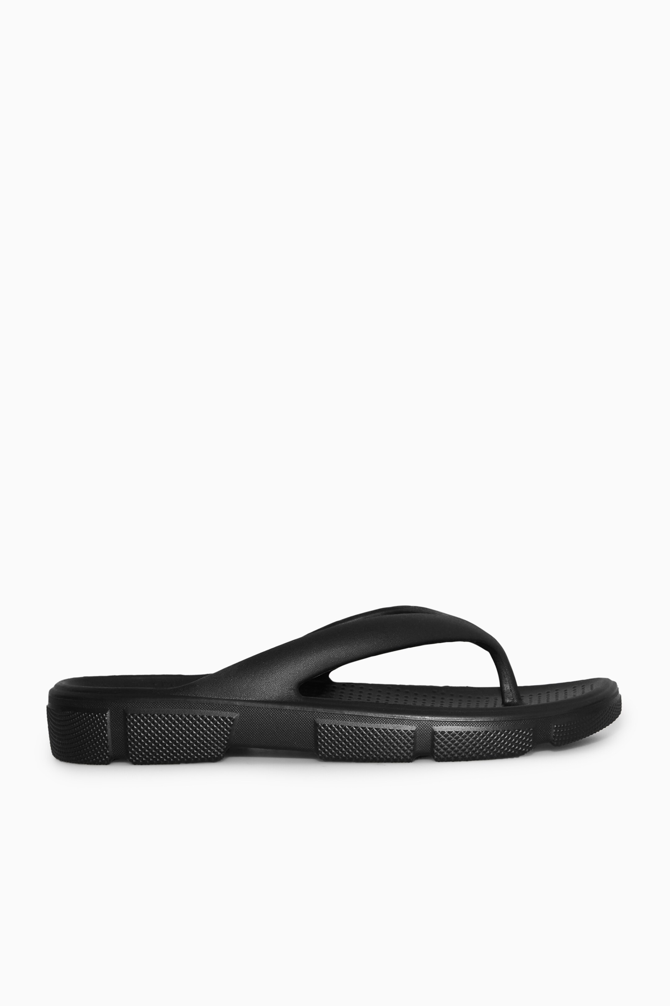 View larger image: CHUNKY LOW-PLATFORM FLIP FLOPS - BLACK - Ladies | H&M GB 1