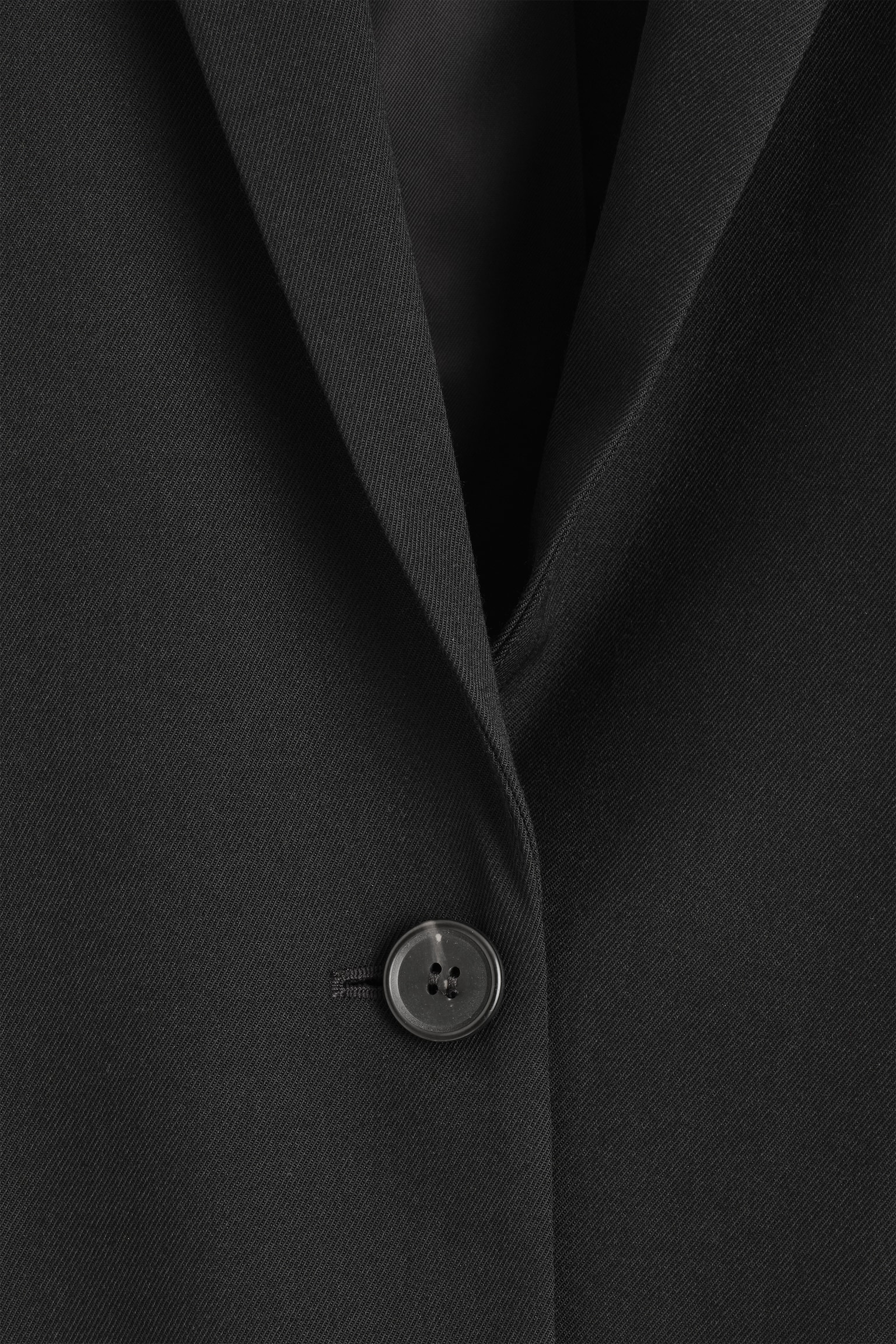 MERINO WOOL-BLEND BLAZER - BLACK/BROWN - 3