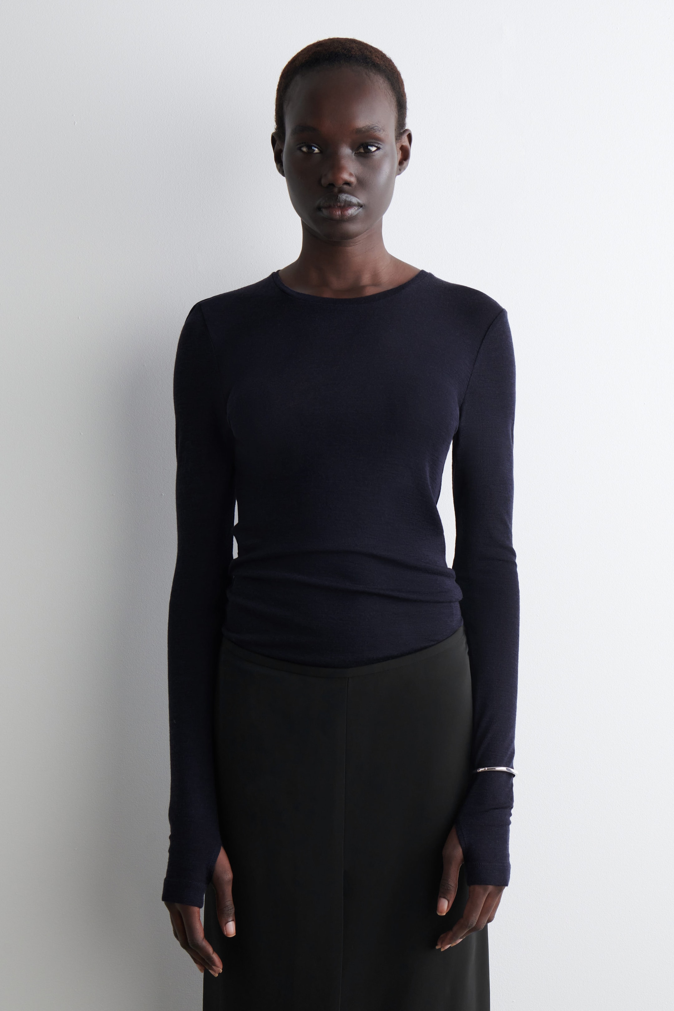 SLIM MERINO WOOL SWEATER