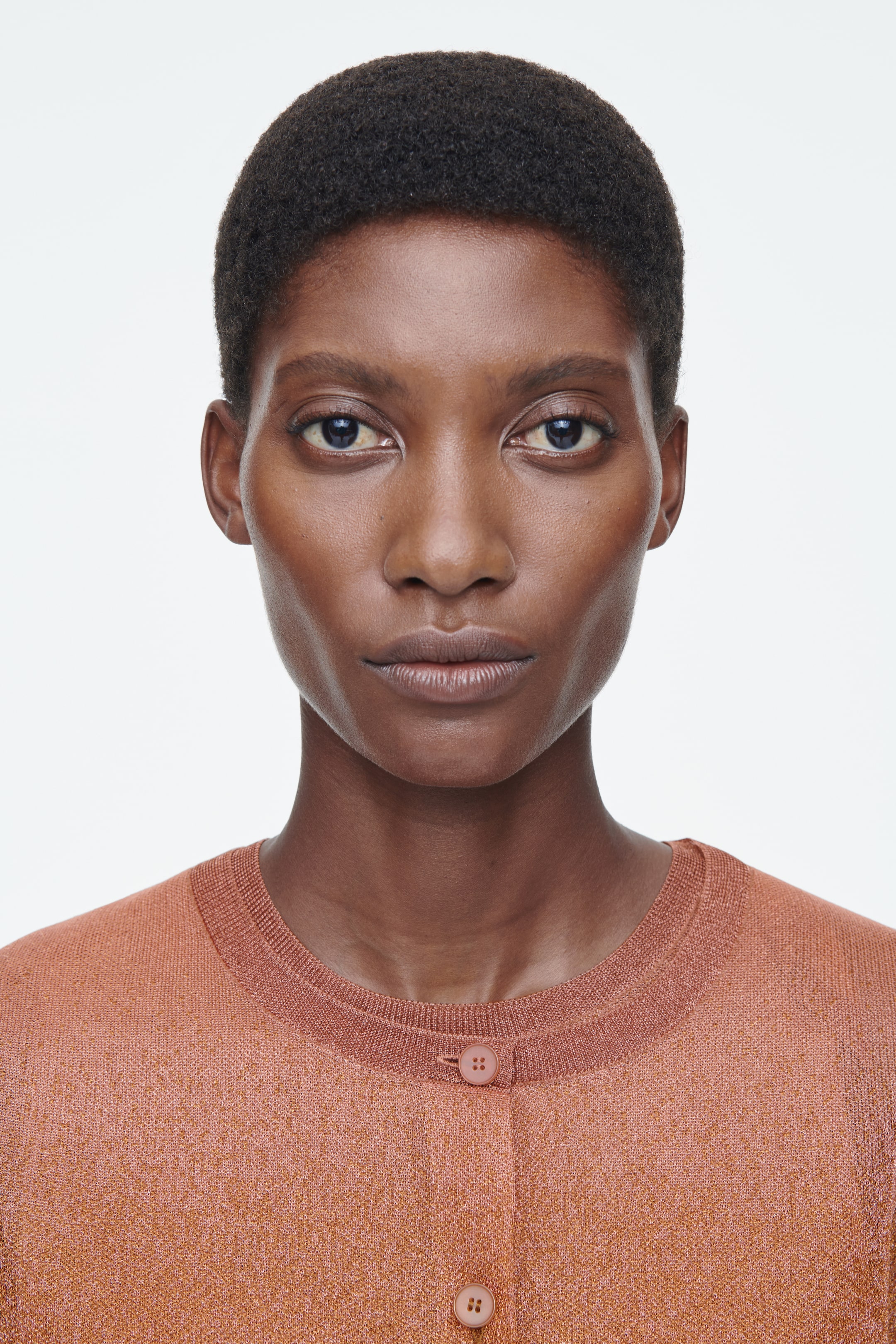 Ingrandisci l'immagine: SHEER FINE-KNIT CARDIGAN - BROWN - DONNA | H&M CH 3