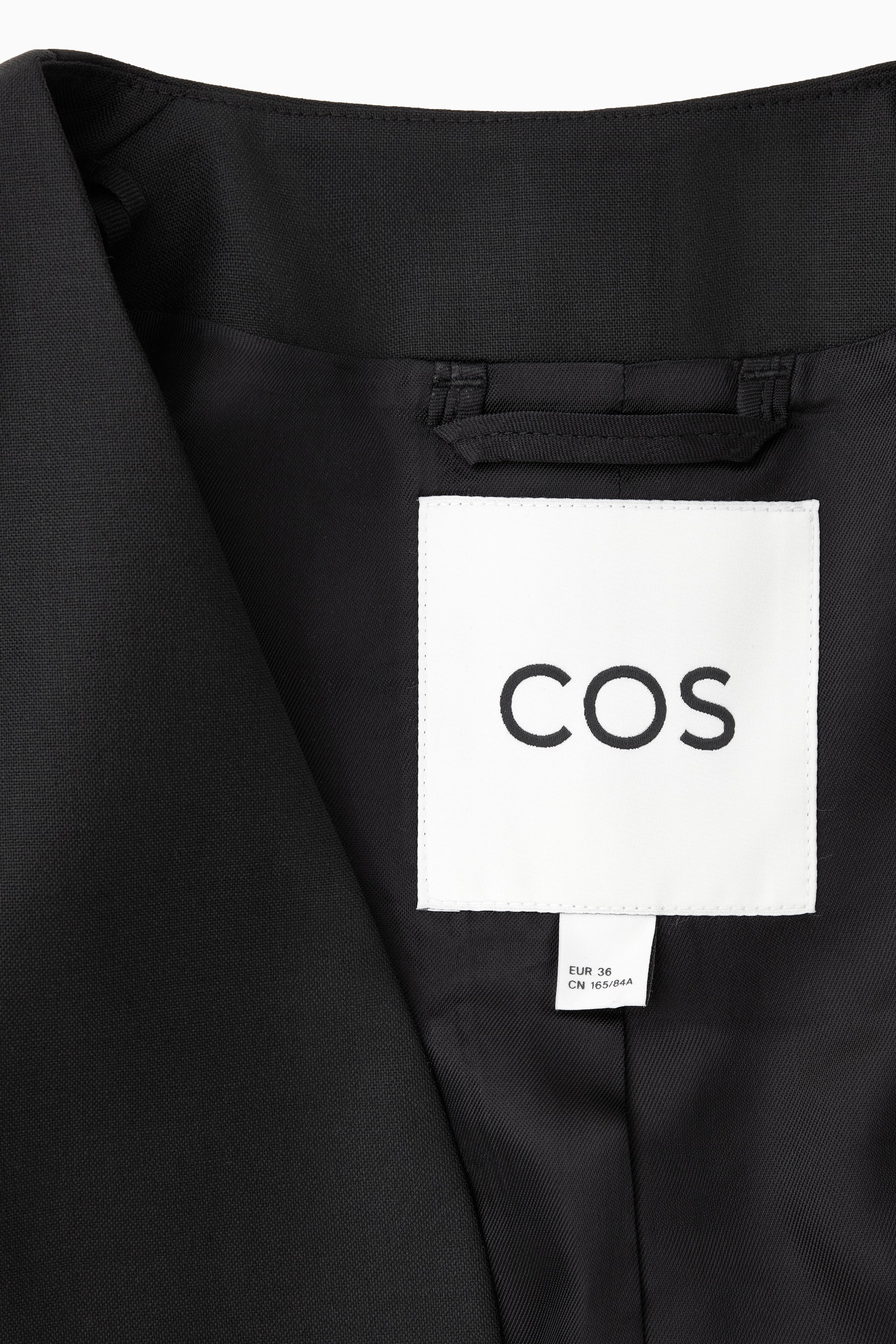 Ingrandisci l'immagine: TAILORED CROPPED BOLERO JACKET - BLACK - DONNA | H&M CH 2