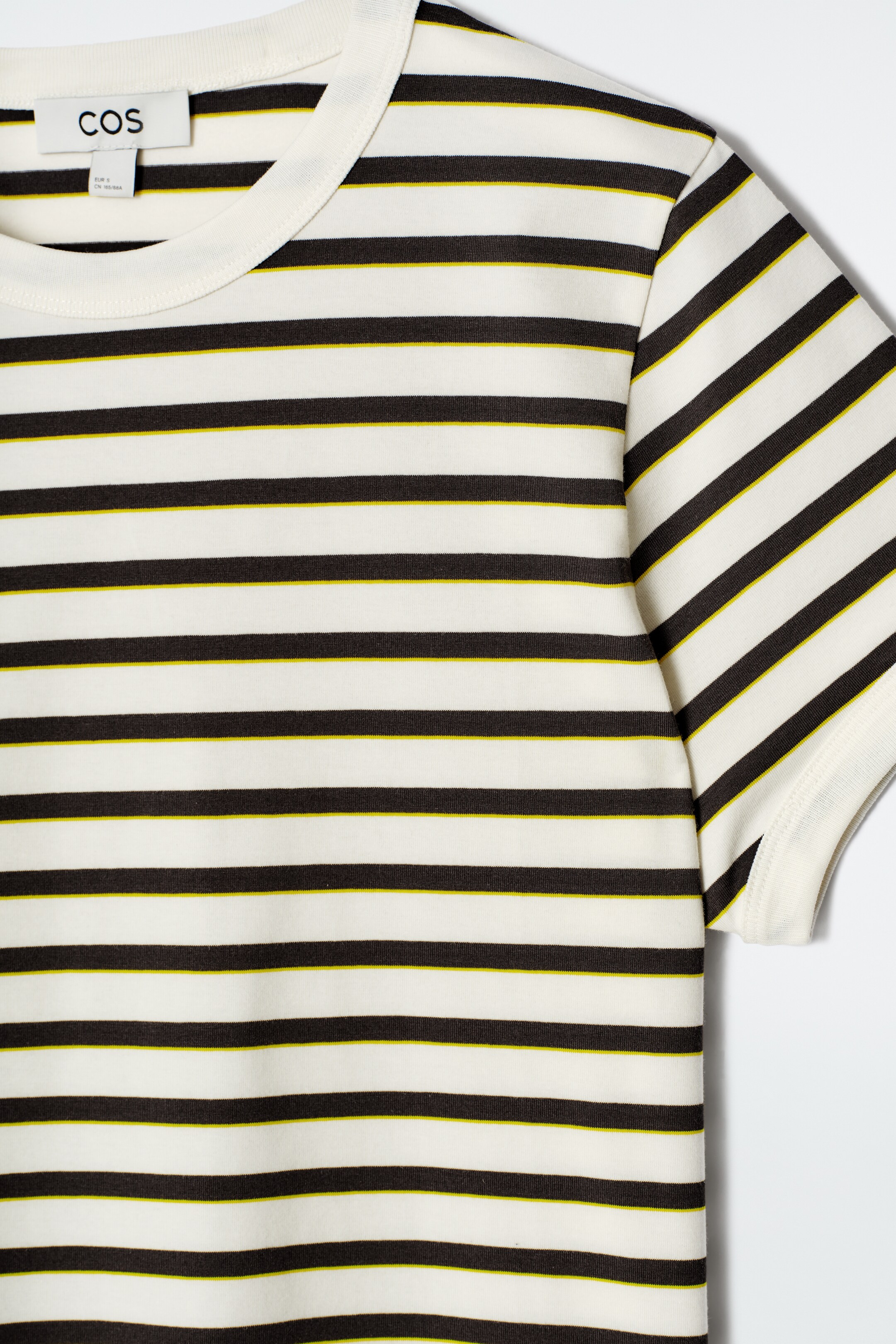 Größeres Bild ansehen: RINGER-T-SHIRT - WEISS/GESTREIFT - Ladies | H&M DE 7