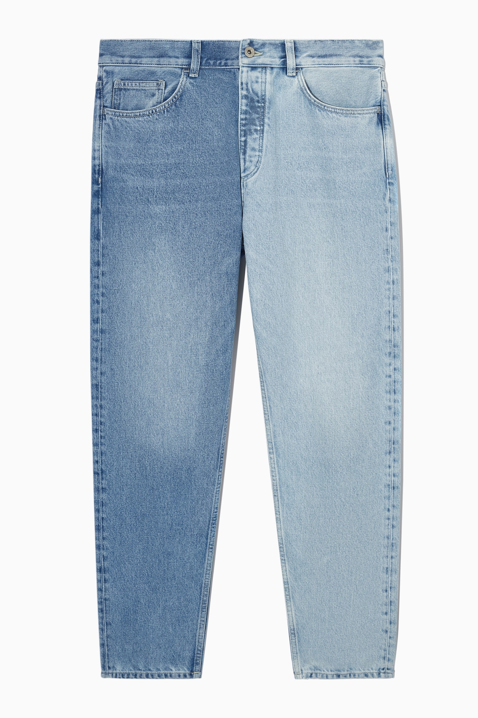 TWO-TONE JEANS - BLUE
