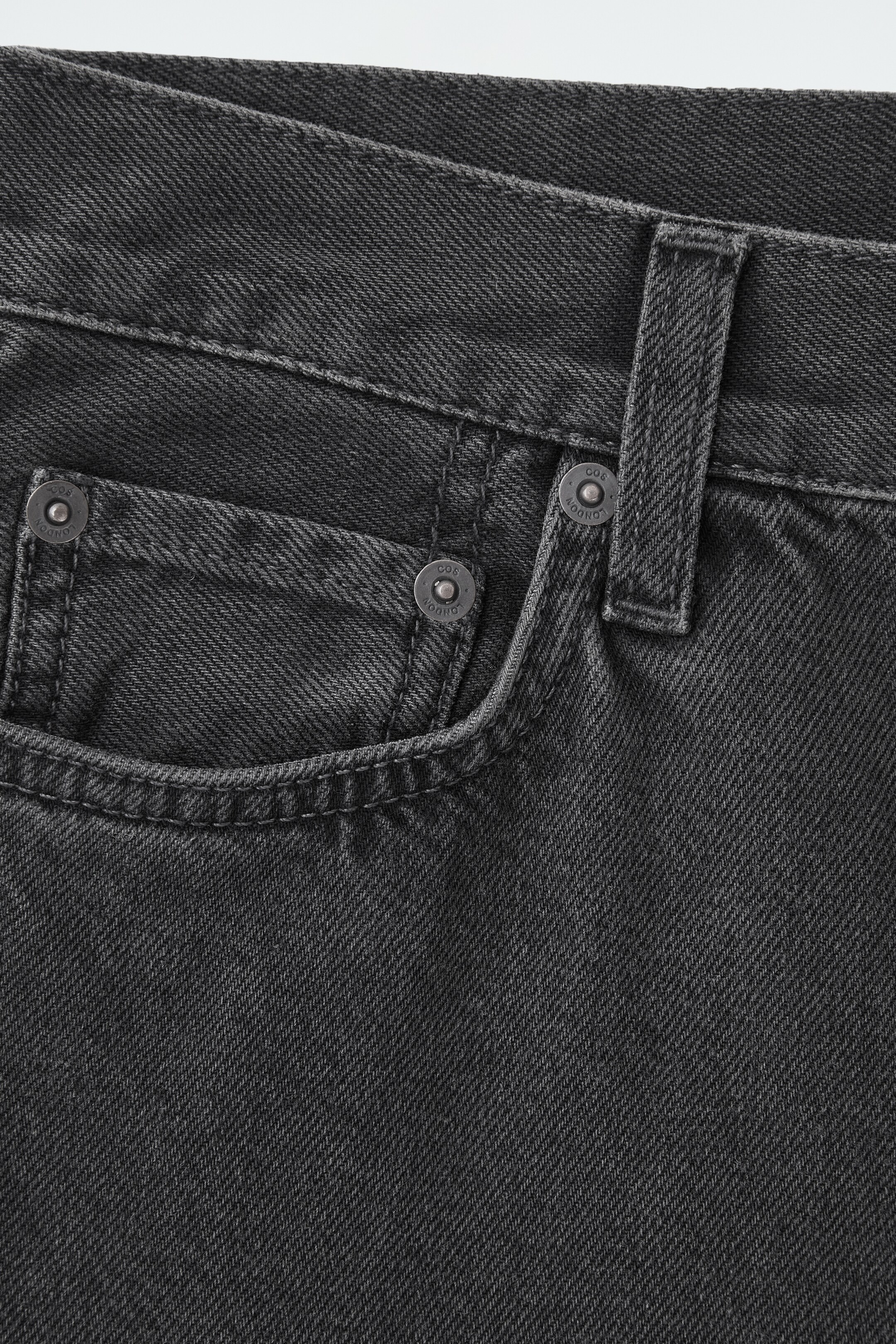 Agrandir l'image: JEAN LARGE TIDE - NOIR DÉLAVÉ - FEMME | H&M CH 3