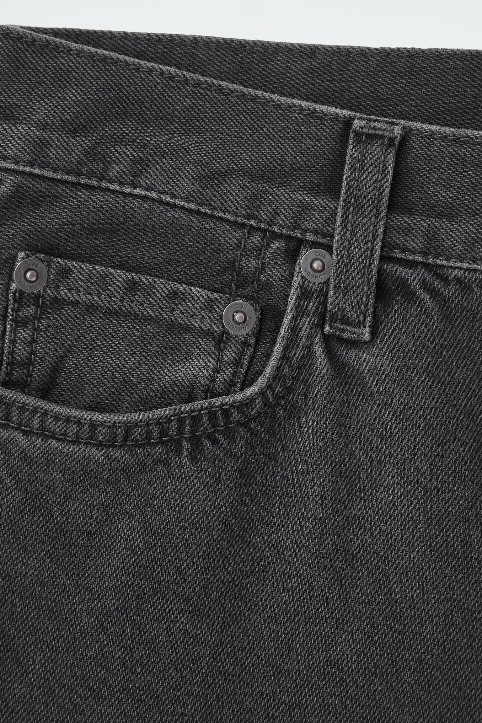 TIDE WIDE-LEG JEANS - WASHED BLACK/DUSTY BLUE/GREY/MID-WASH BLUE/BLACK/ECRU/MID-BLUE - 3