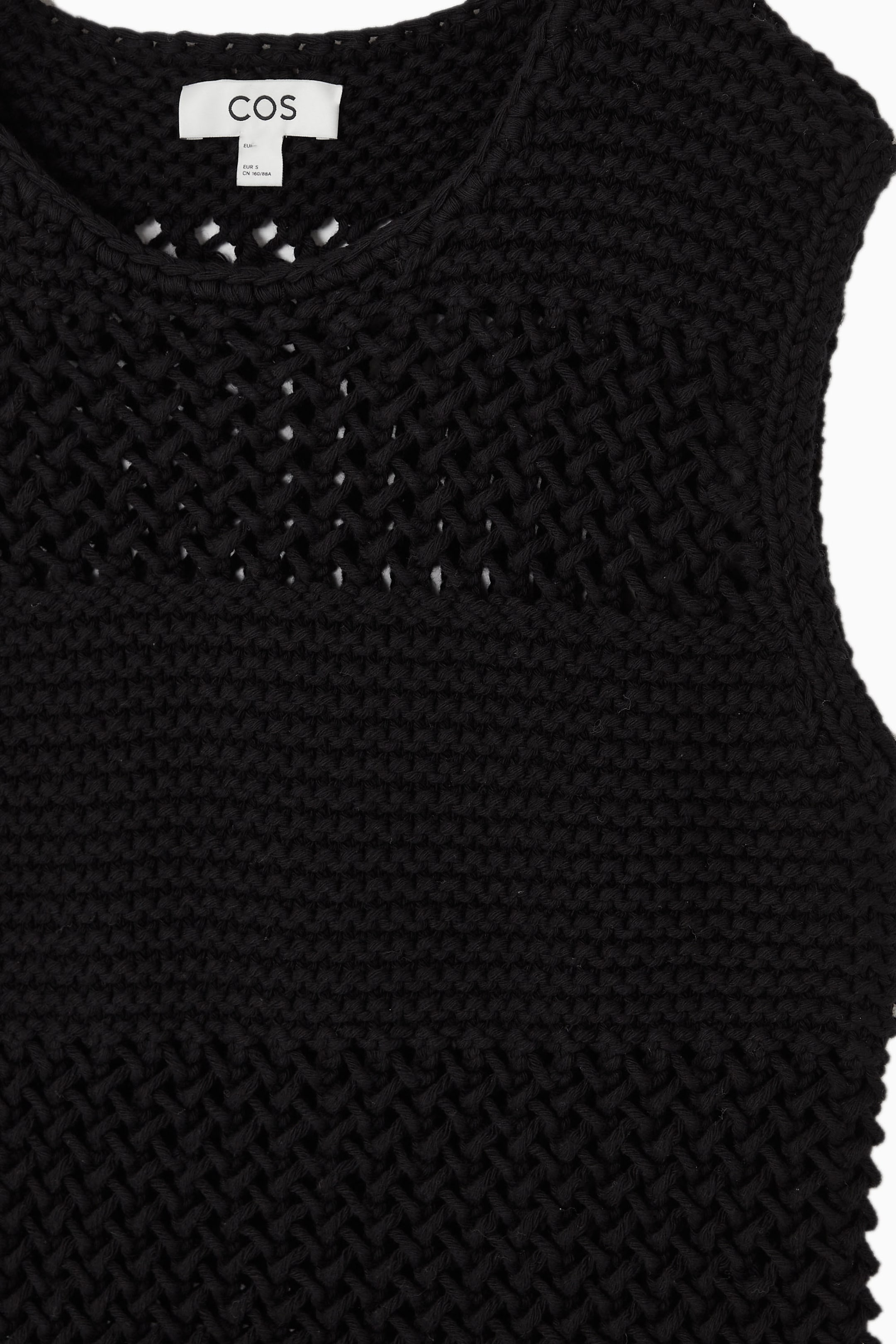 View larger image: OPEN-KNIT VEST - BLACK - Ladies | H&M GB 2