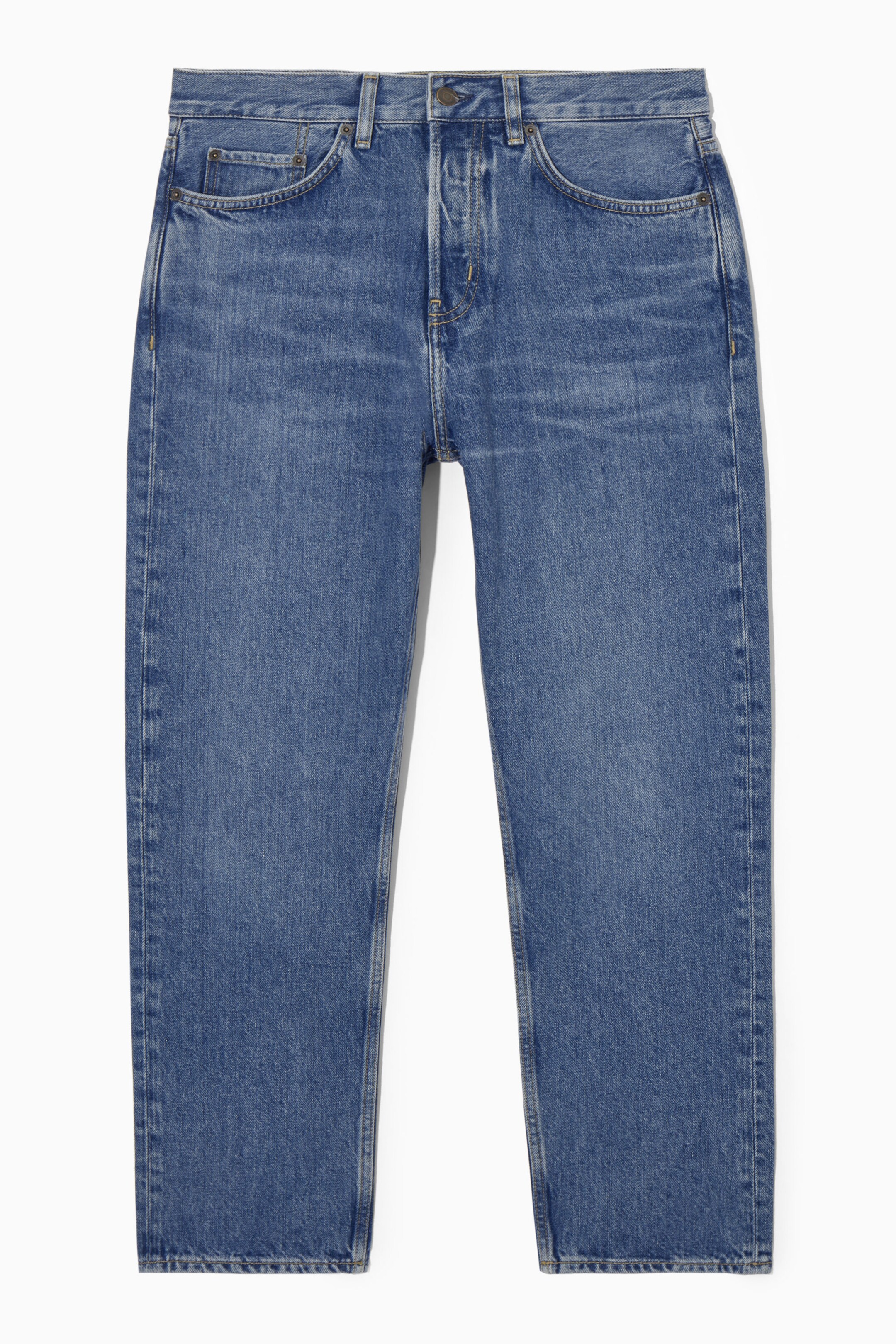 SKIM CROPPED STRAIGHT-LEG JEANS
