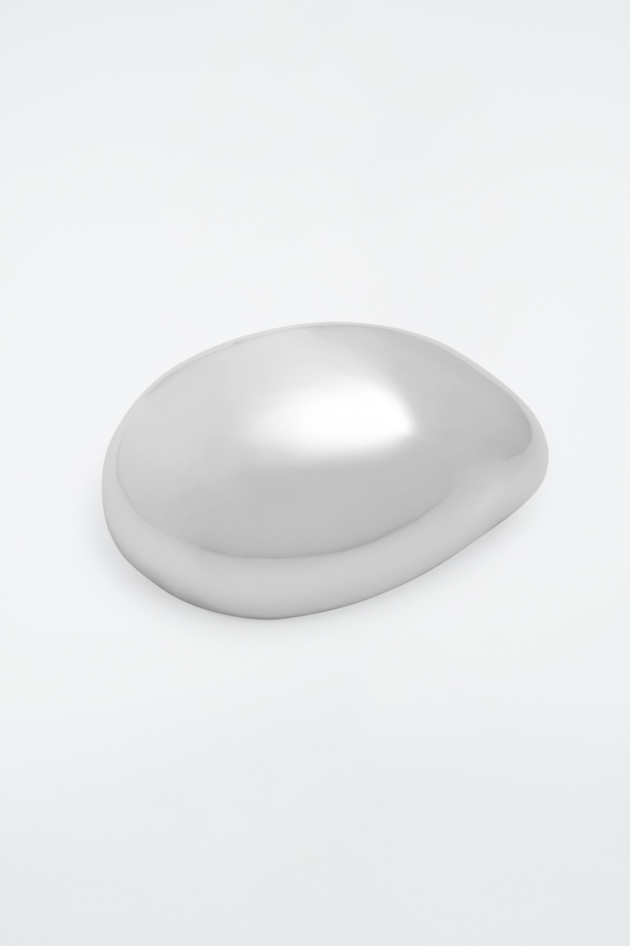 View larger image: DOMED HAIR BARRETTE - SILVER - Ladies | H&M GB 2