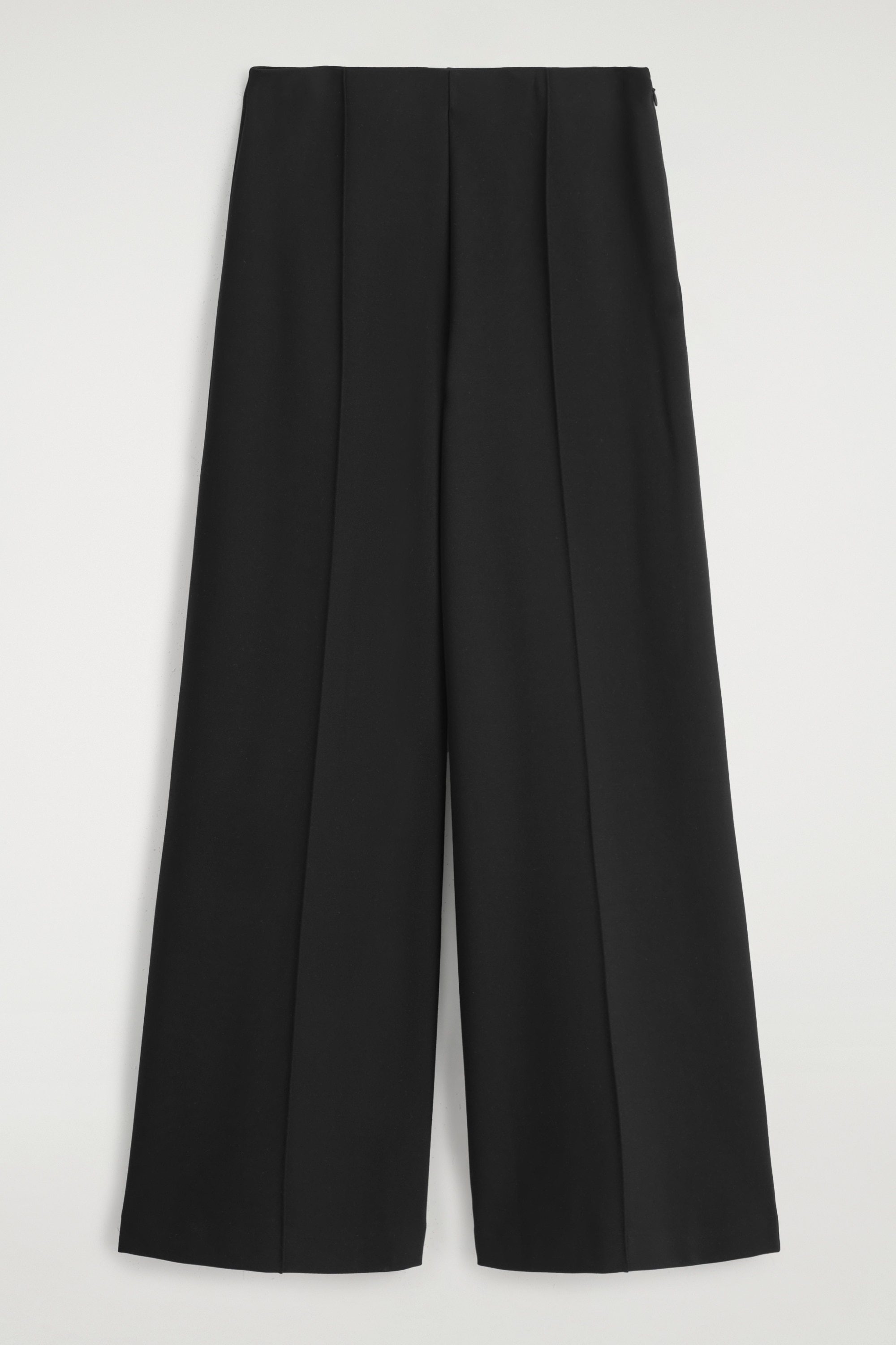 PANTALON LARGE EN JERSEY - NOIR