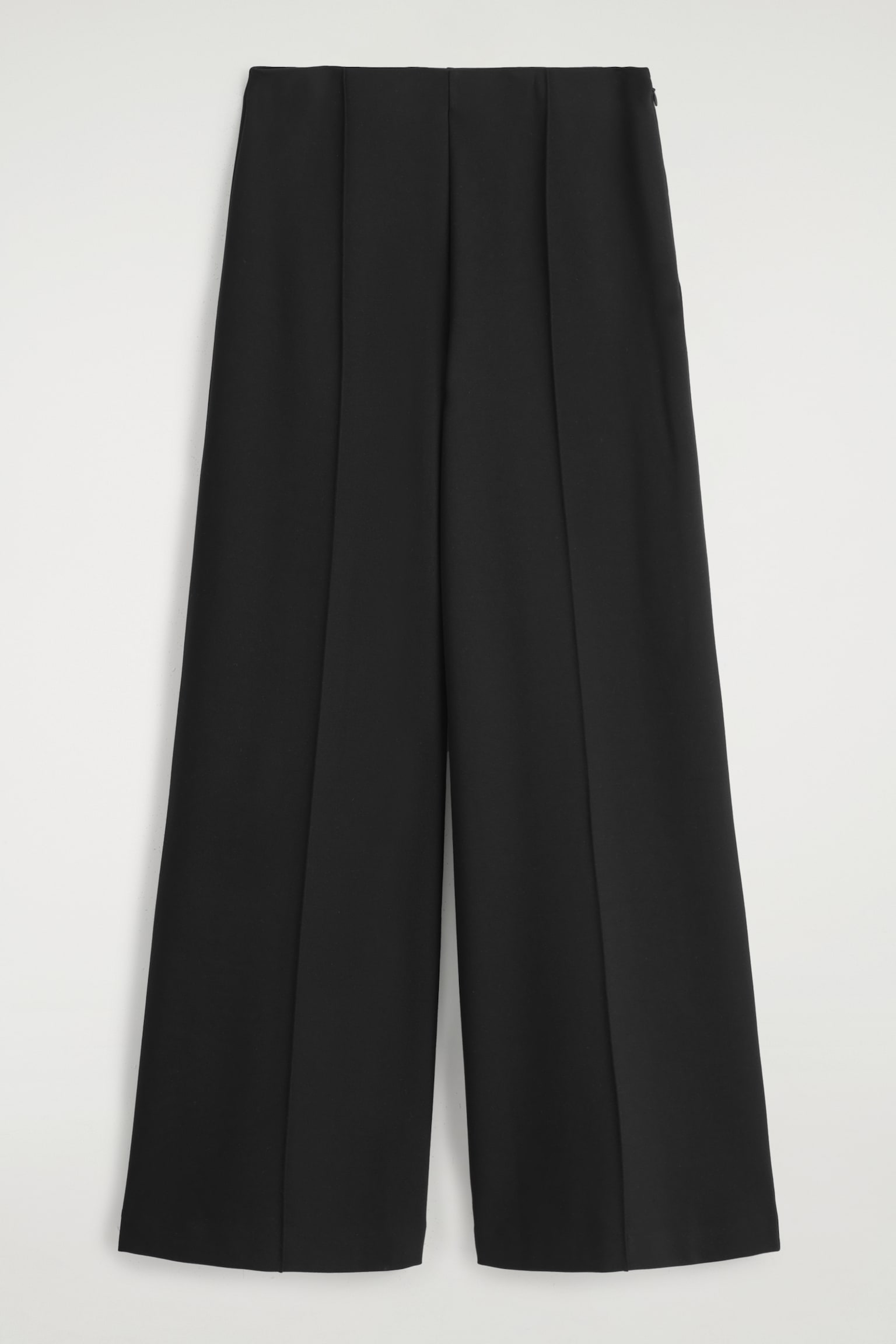 HOSE AUS JERSEY MIT WEITEM BEIN - SCHWARZ - 2