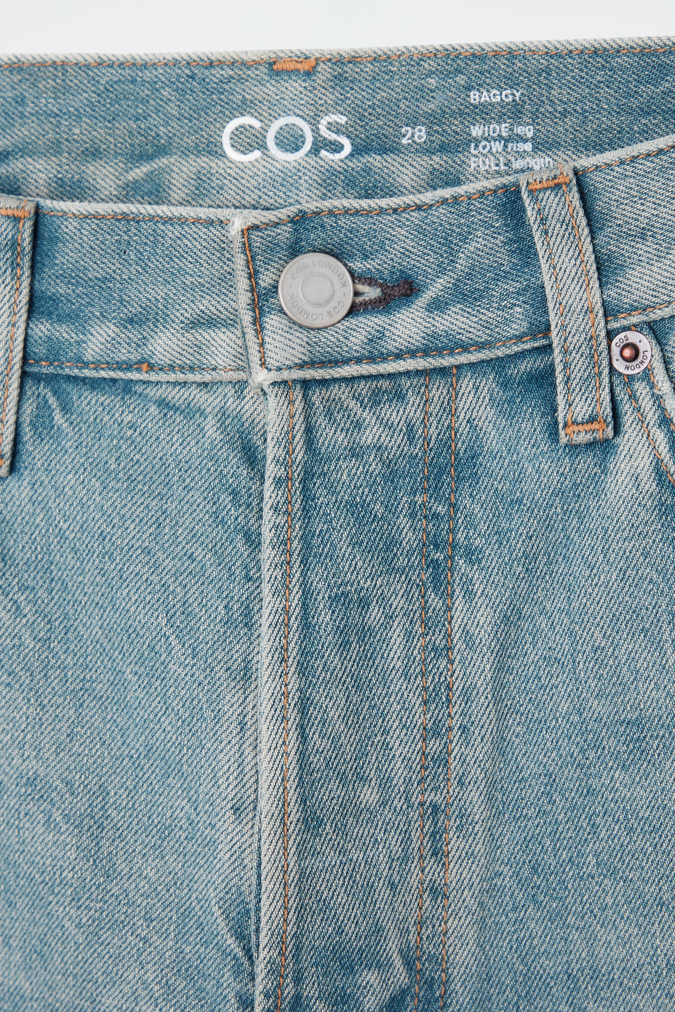 View larger image: VOLUME WIDE-LEG JEANS - LIGHT BLUE - Ladies | H&M GB 3
