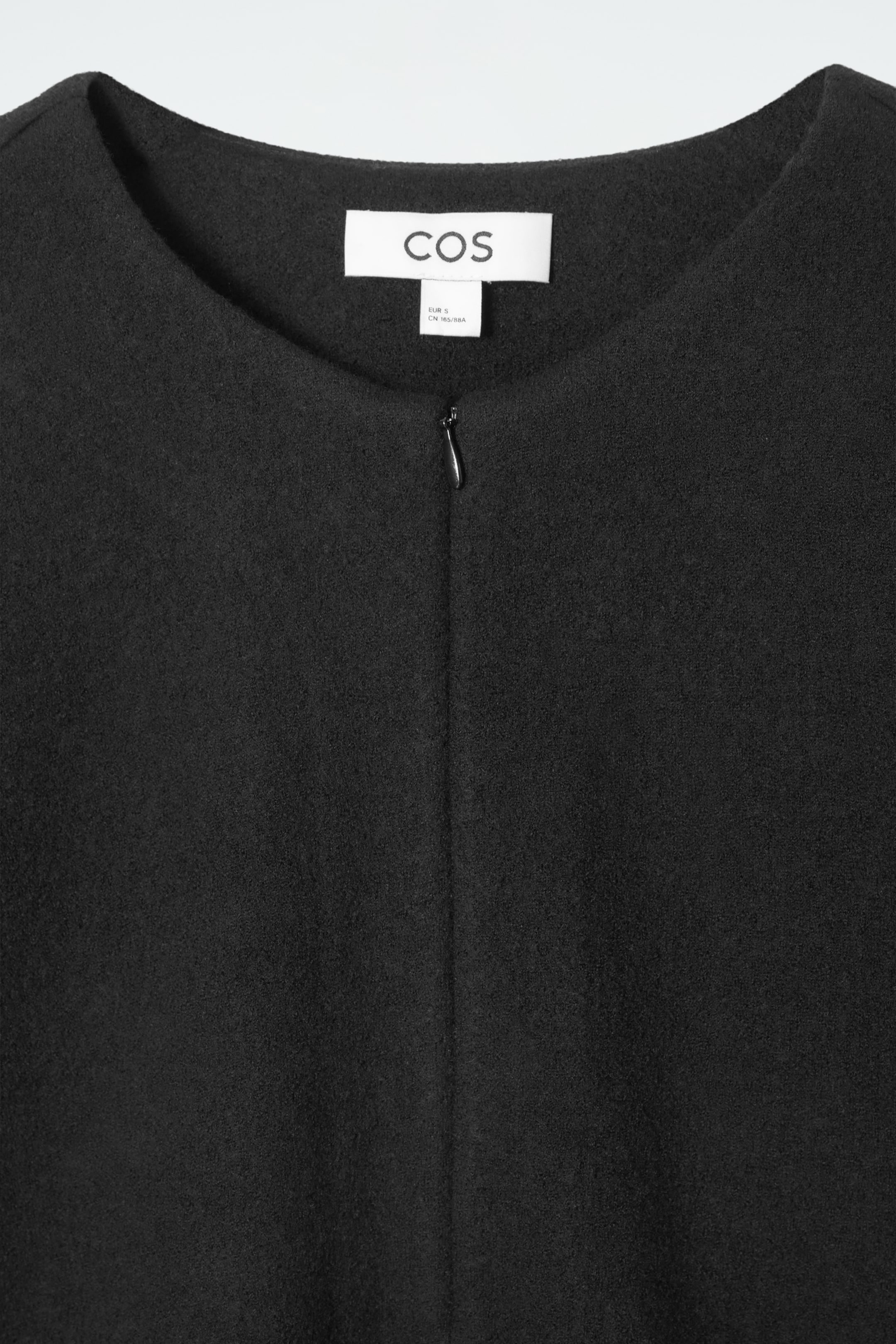 Grösseres Bild ansehen: A-LINIEN-MINIKLEID AUS KOCHWOLLE - SCHWARZ - DAMEN | H&M CH 2