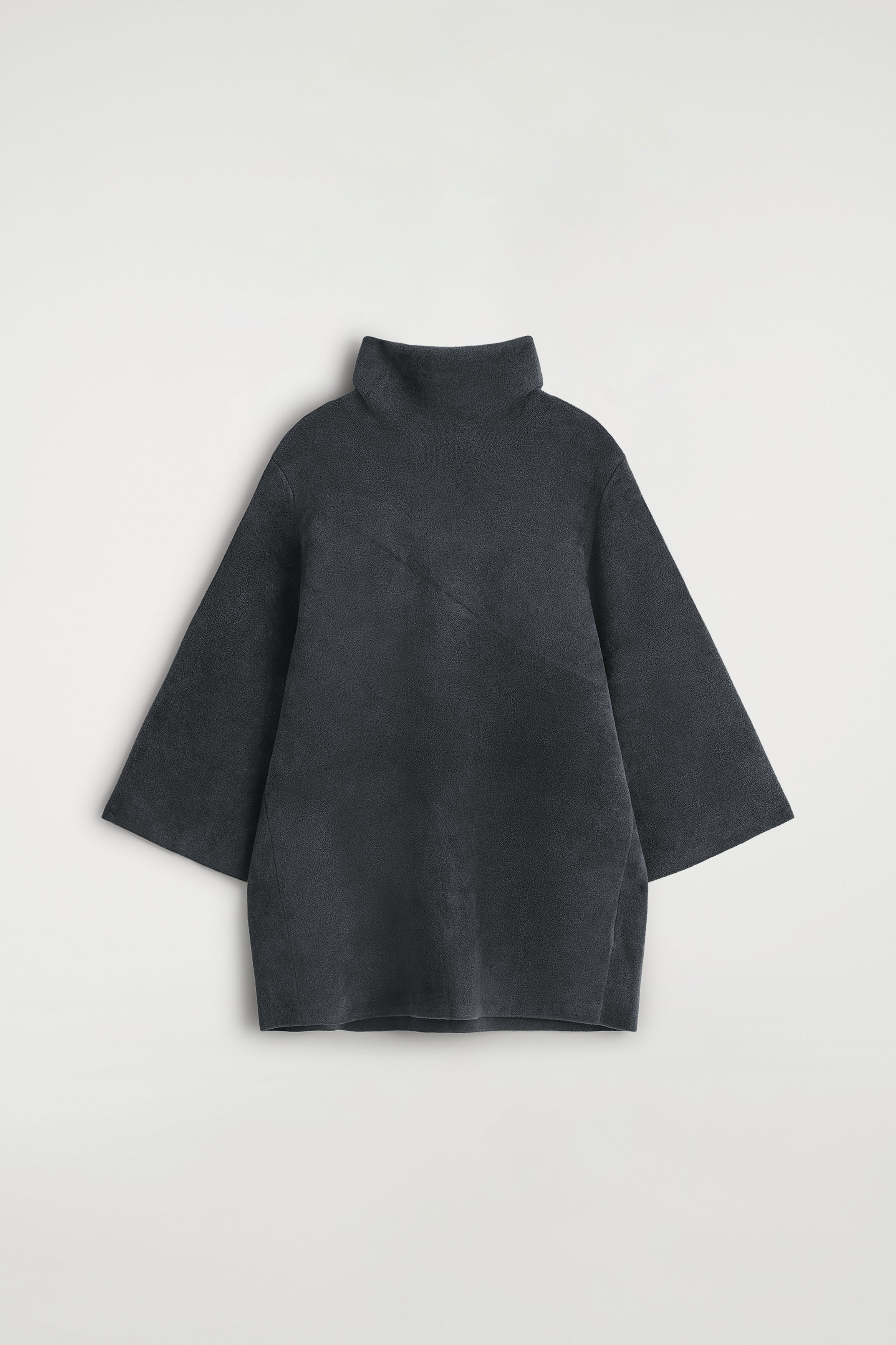 COS ニット ZIGZAG-KNIT MOHAIR-BLEND CARDIGAN - NAVY | COS US