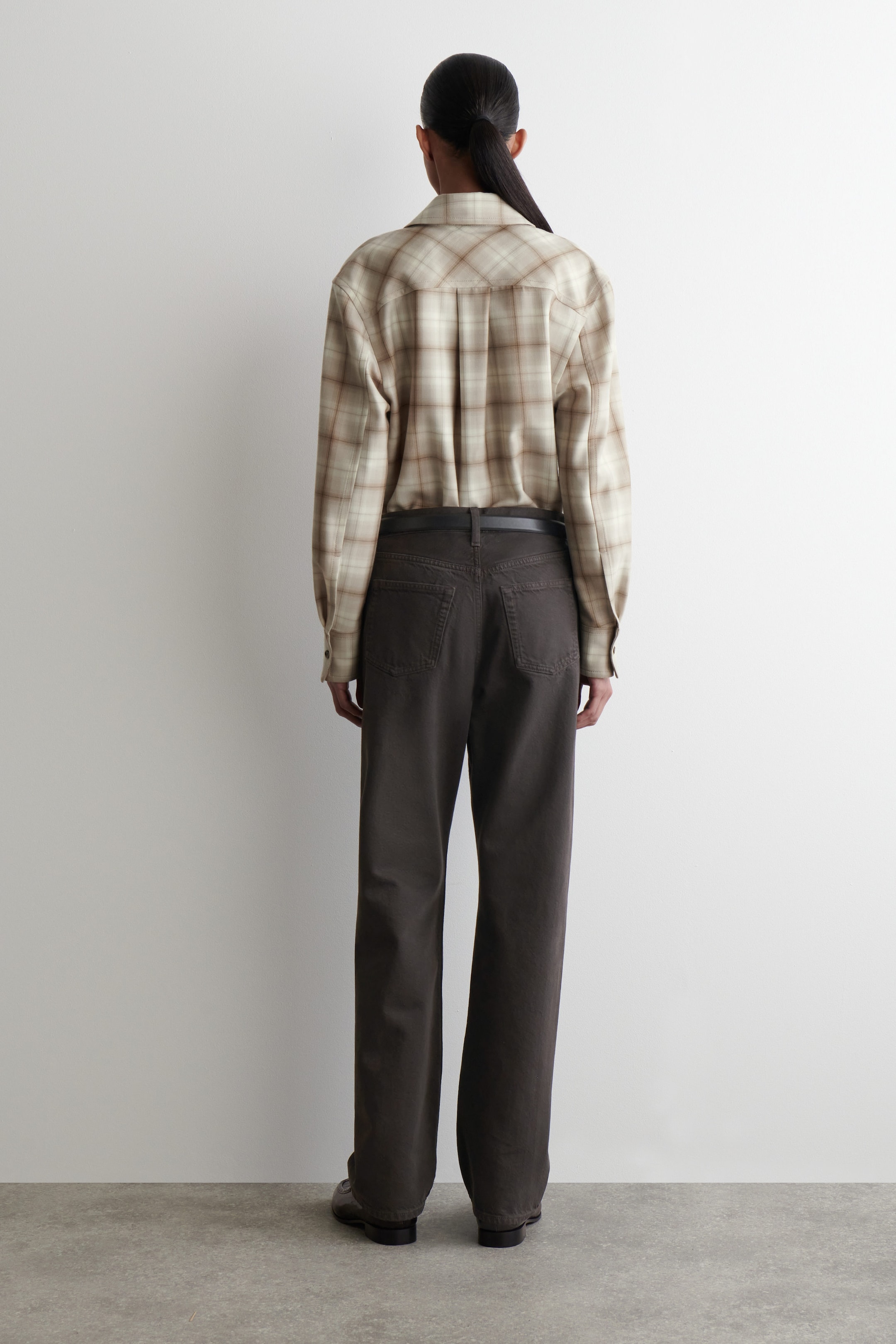 CHECKED FLANNEL SHIRT