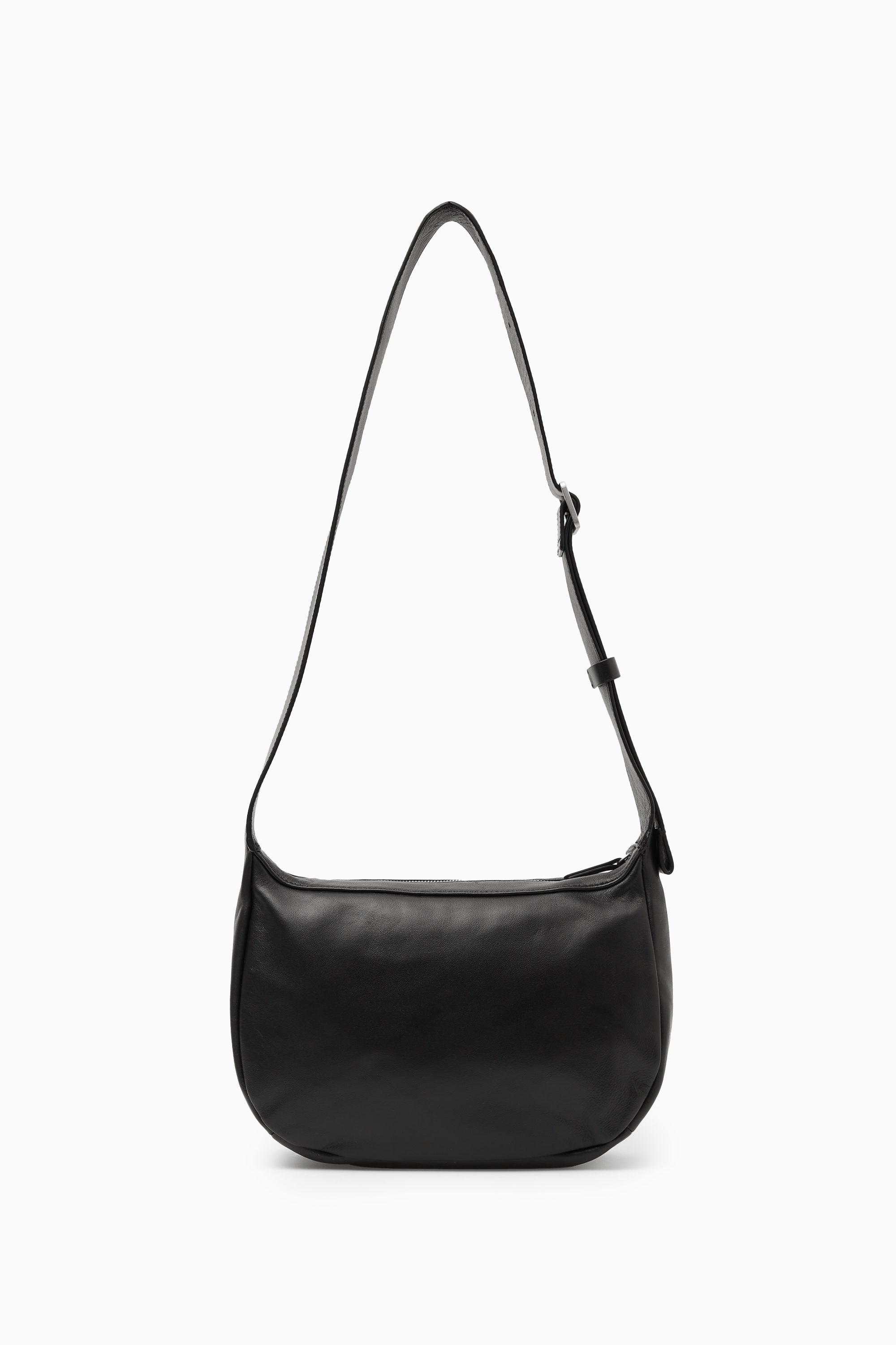 トートバッグ [COS] Nylon Crossbody Saddle Bag Black COS Nylon Crossbody Saddle Bag Black 1153034001 / 100