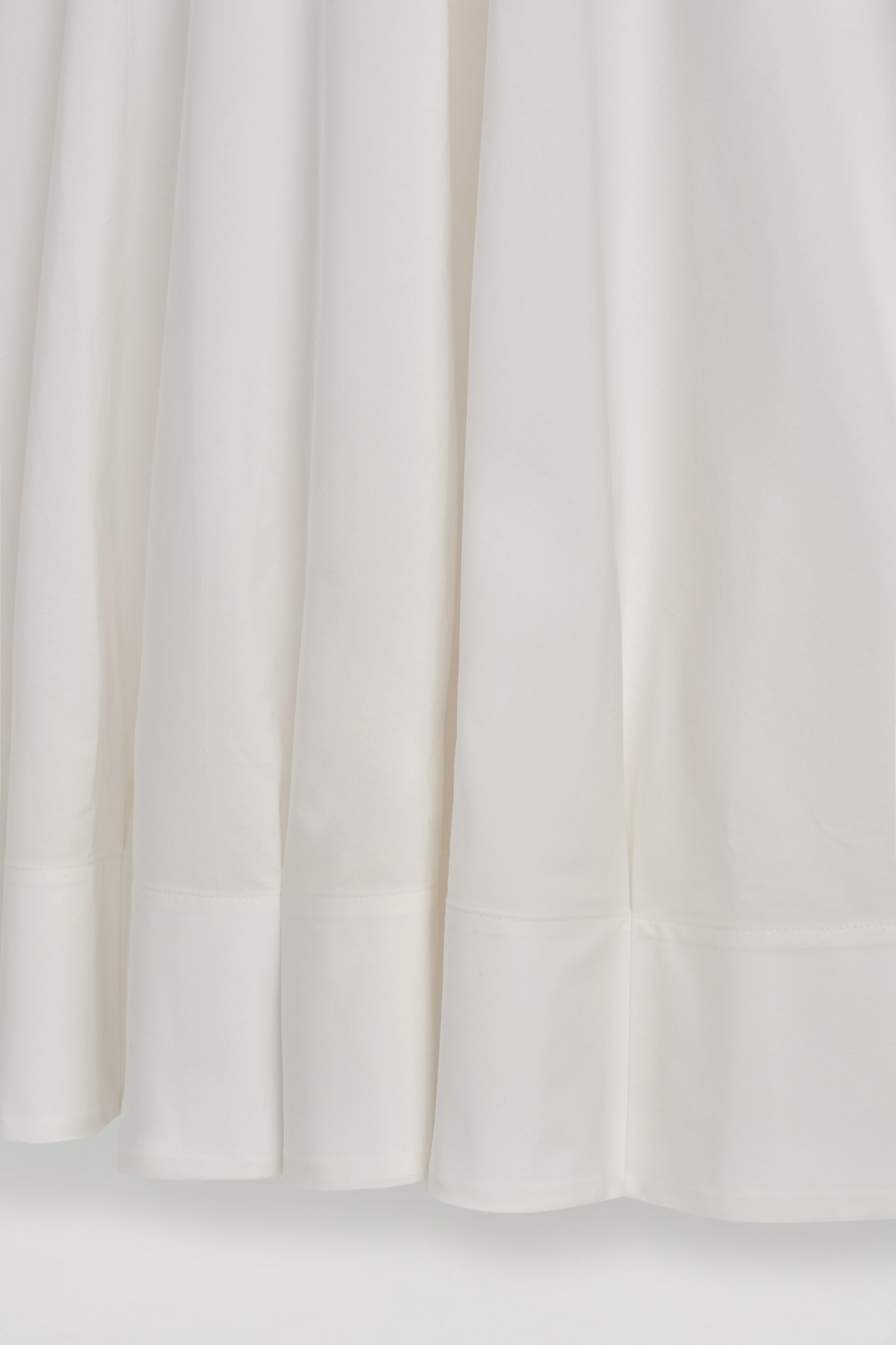 Agrandir l'image: ROBE MIDI TRAPÈZE À ENCOLURE BATEAU EN COTON - BLANC - FEMME | H&M FR 6