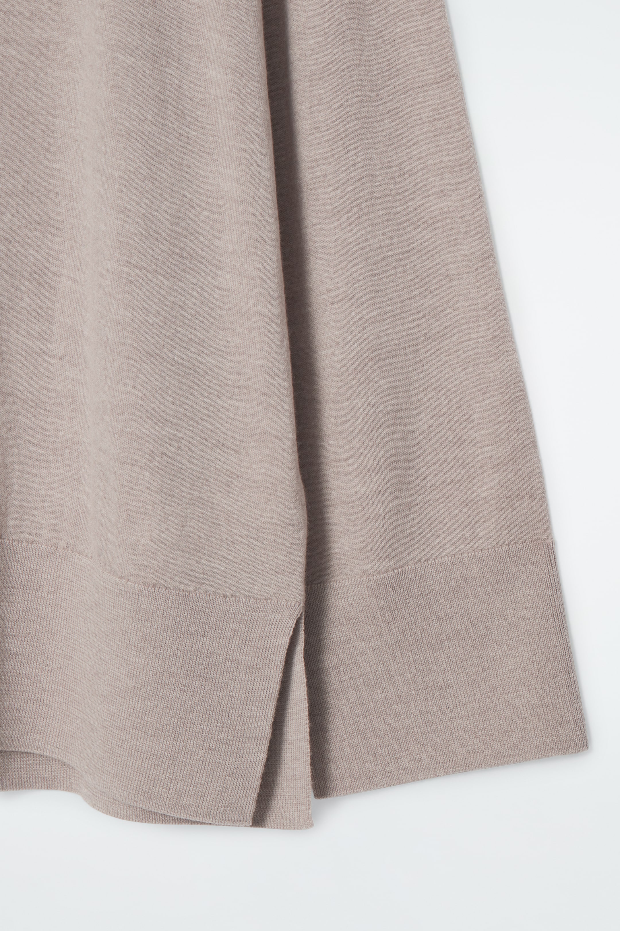 View larger image: V-NECK MERINO WOOL JUMPER - BEIGE - Ladies | H&M GB 2