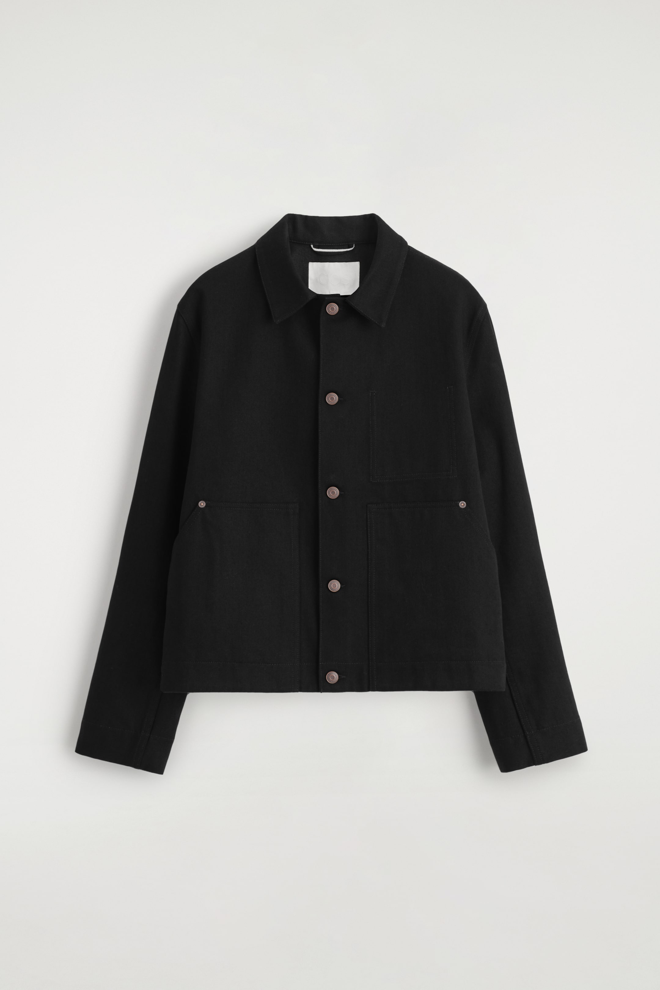 Visualizza immagine più grande: CAMICIA IN DENIM VESTIBILITÀ RILASSATA - SELVEDGE NERO - UOMO | H&M IT 6