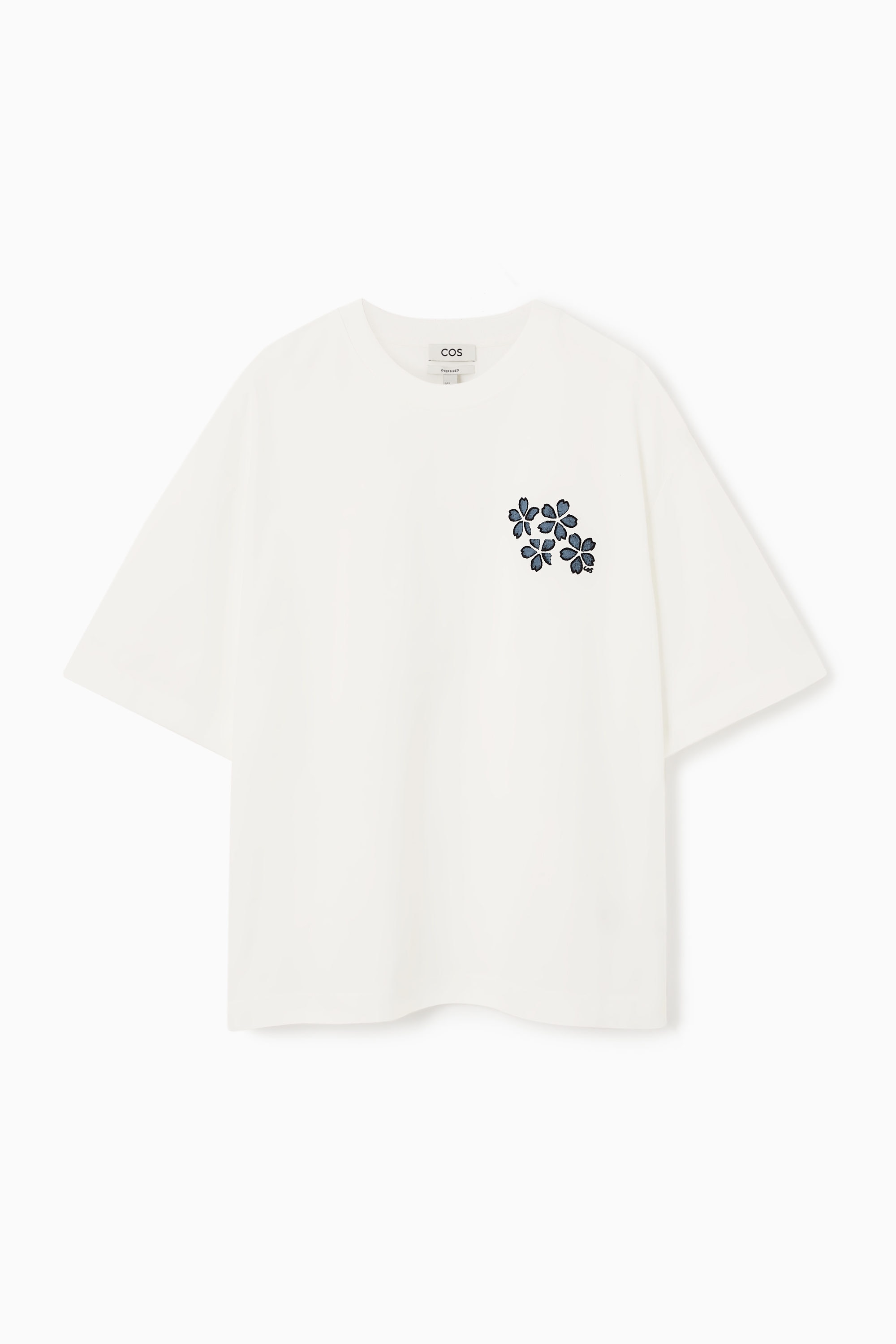 Tシャツ・カットソー COTTON OVERSIZED T-SHIRT WITH LOGO EMBROIDERY 75a40b0cbc201c7939d43b74068d44